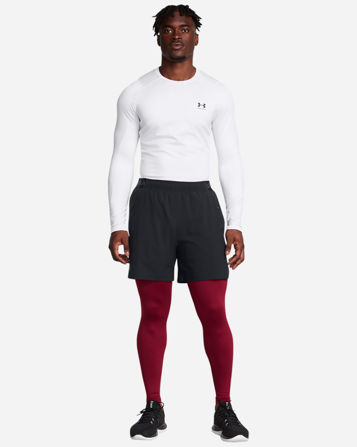 Pantalone training UNDER ARMOUR COLDGEAR COMP ELITE M - 4 | Cisalfa Sport