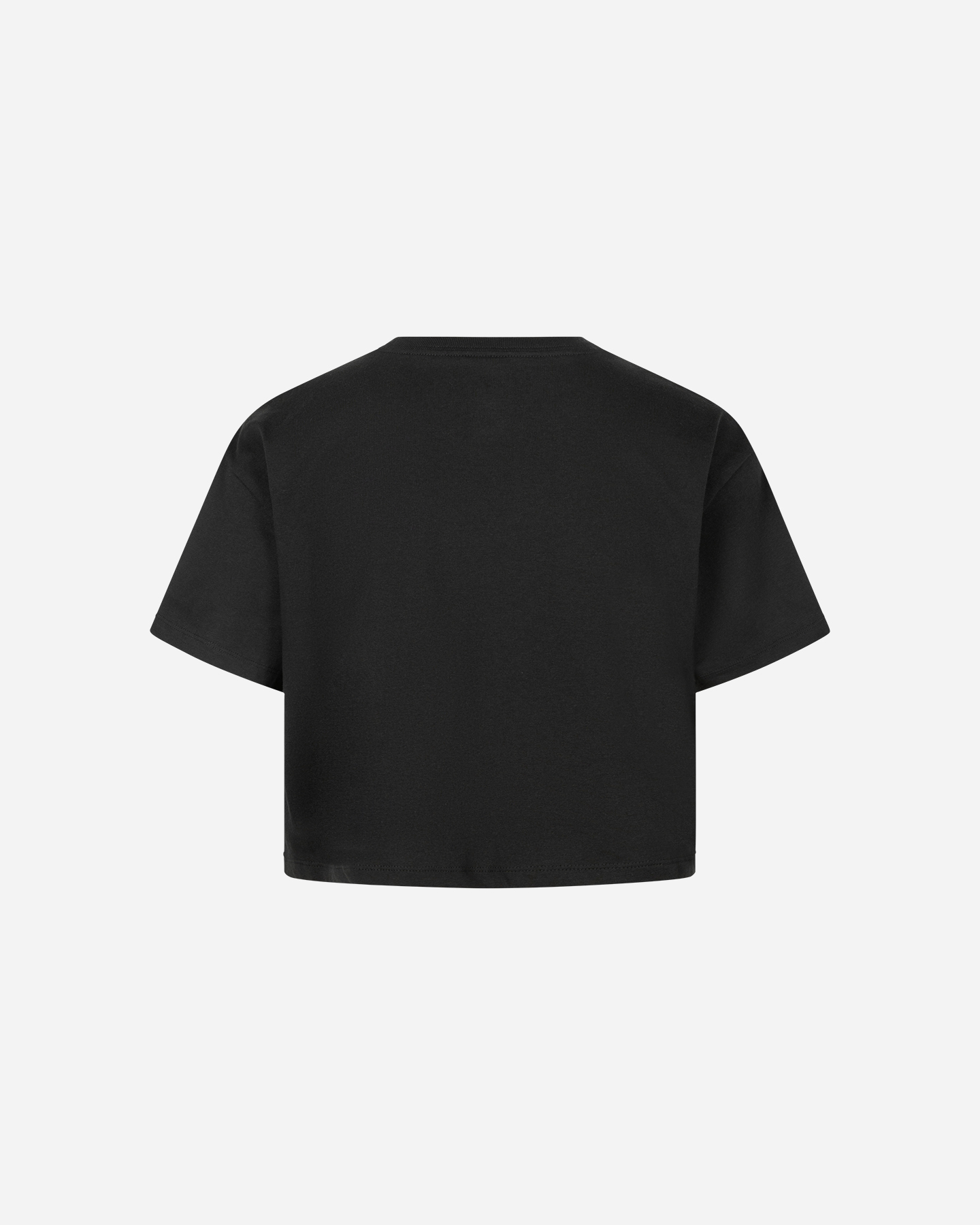 T-shirt CONVERSE COLLEGIATE CROP W - Nero - 1 | Cisalfa Sport