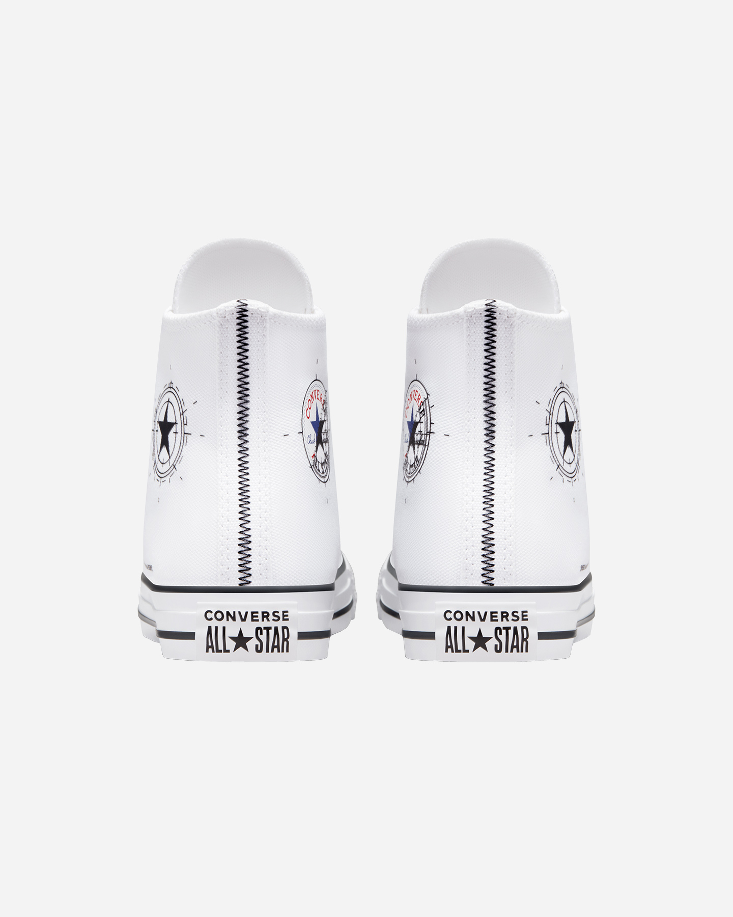 Scarpe sneakers CONVERSE CHUCK TAYLOR ALL STAR HIGH GS OPTICAL JR - 4 | Cisalfa Sport