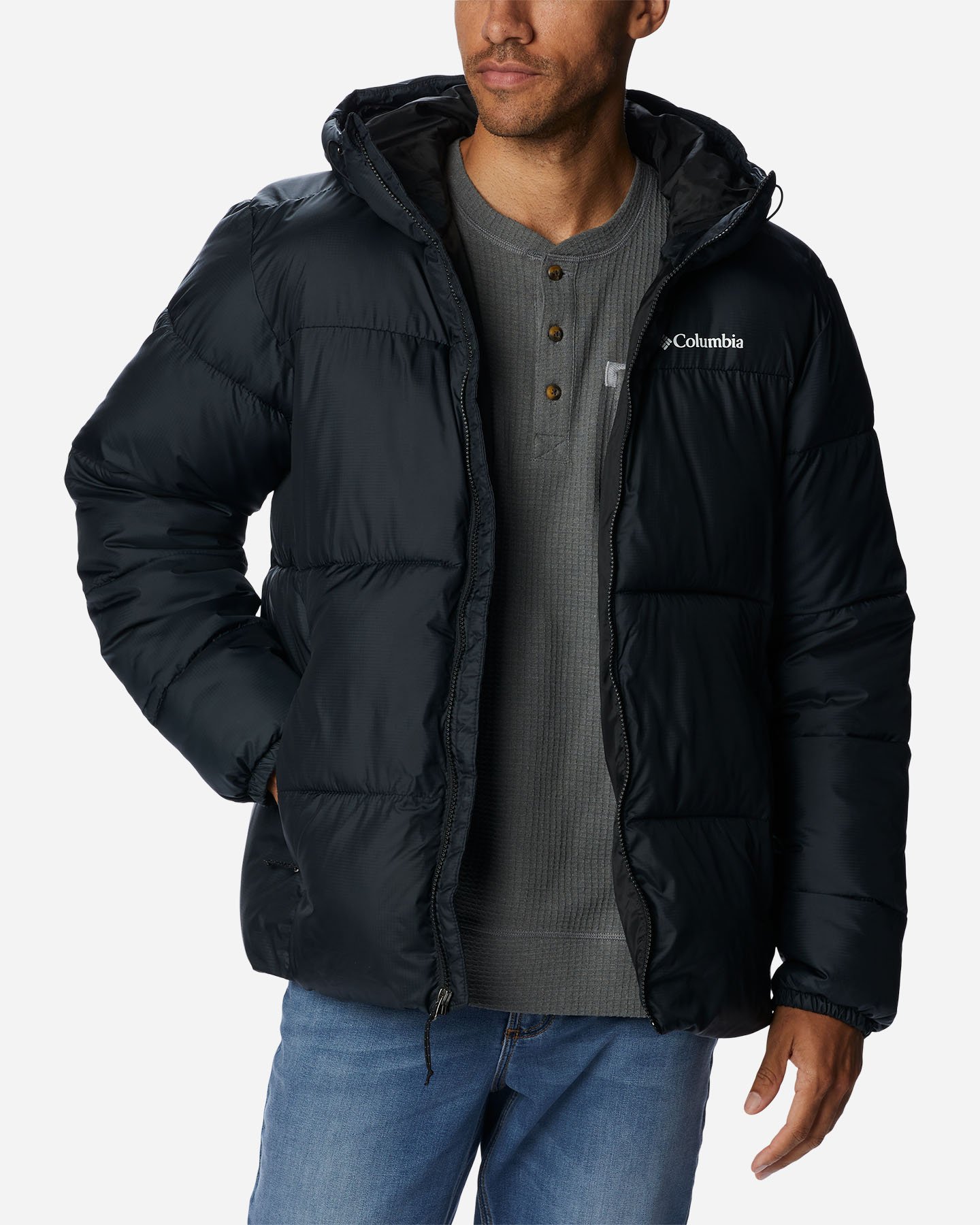 Giubbotto COLUMBIA PUFFED HOODED M - 4 | Cisalfa Sport