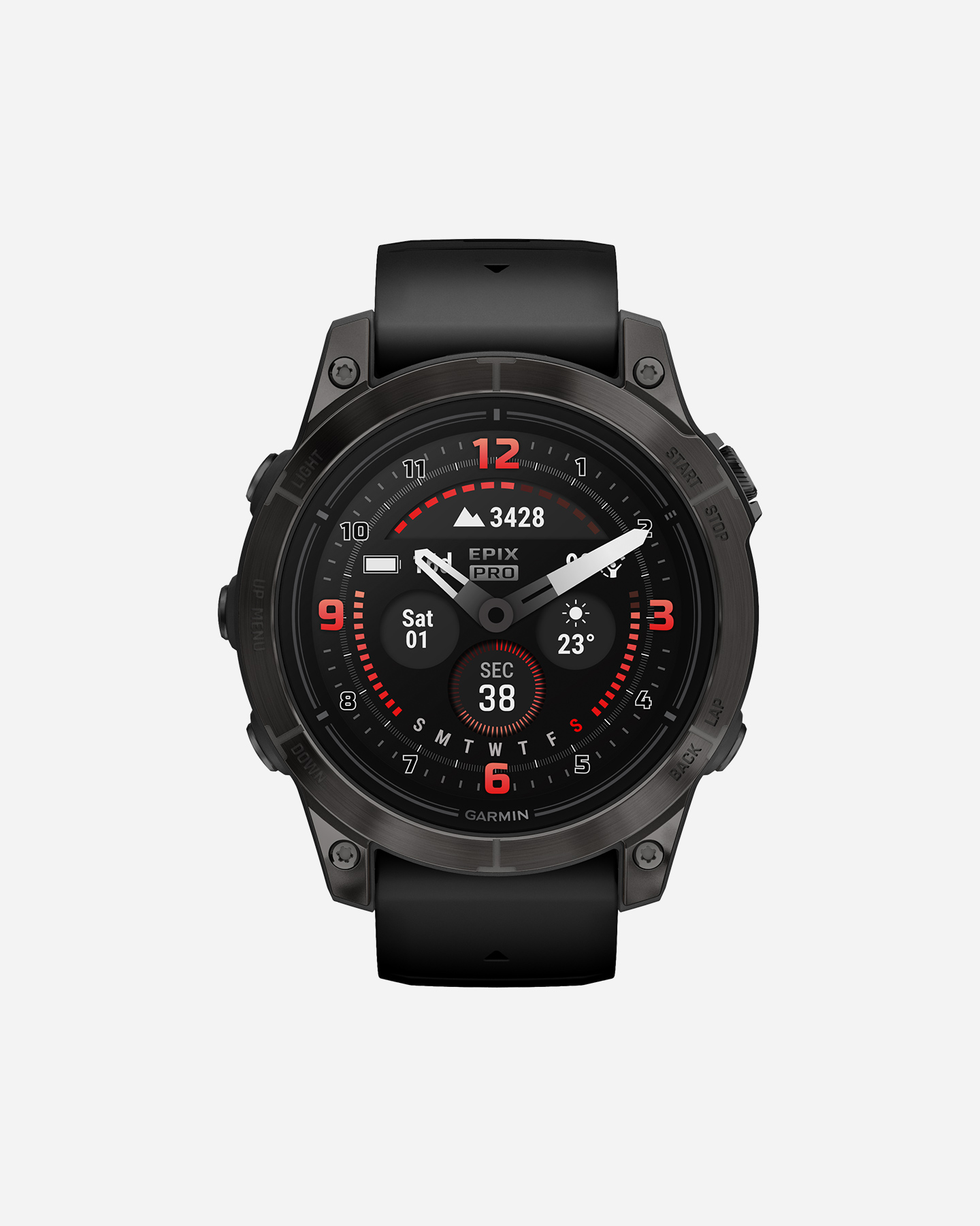 Orologio multifunzione GARMIN EPIX PRO 47MM SAPH - Nero - 0 | Cisalfa Sport