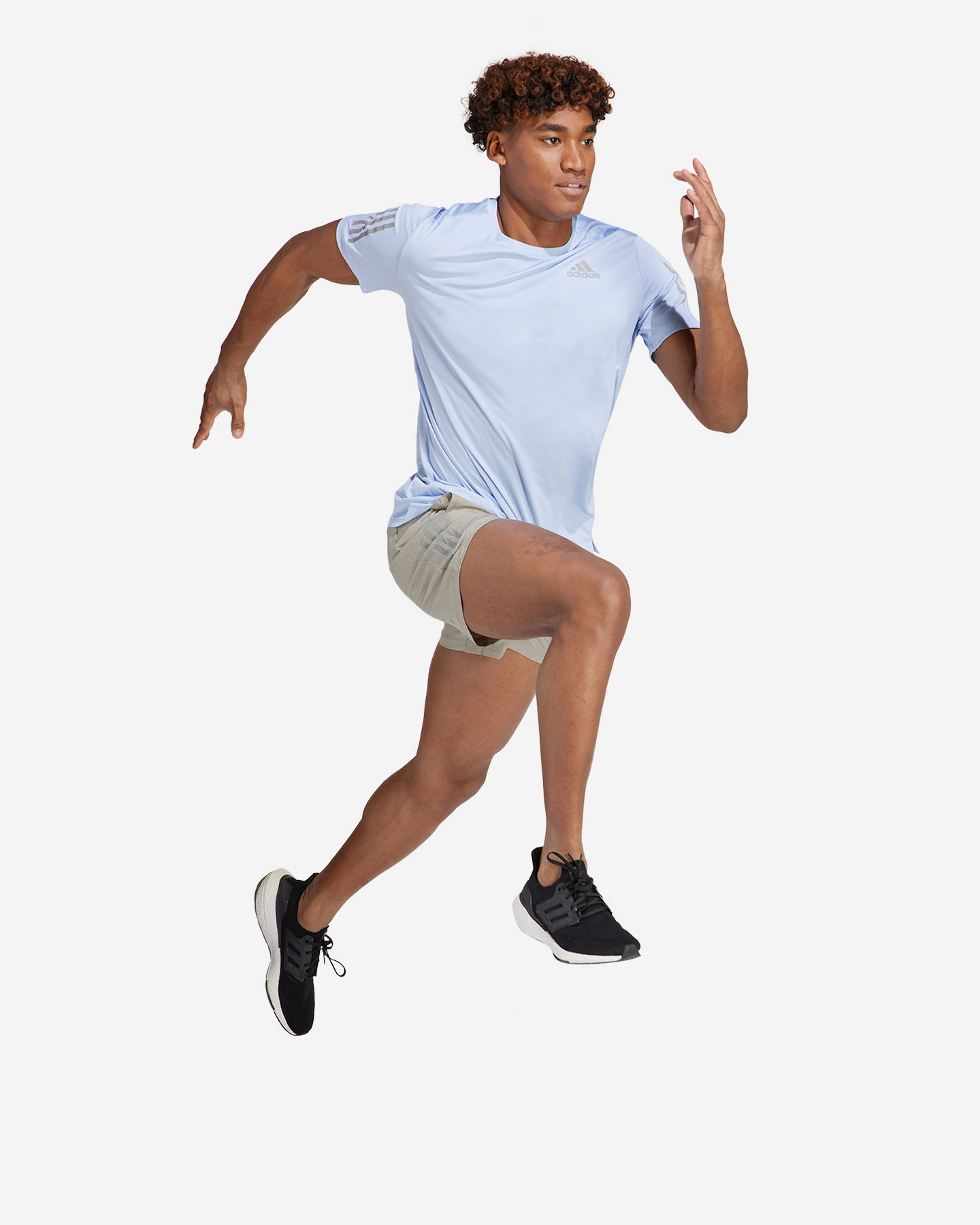 Short running ADIDAS OTR HEATHER M - Grigio - 5 | Cisalfa Sport
