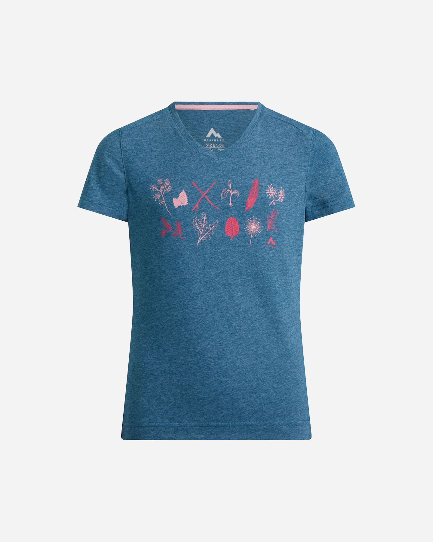 T-shirt MCKINLEY ZORMA II GLS JR - Blu Navy - 0 | Cisalfa Sport