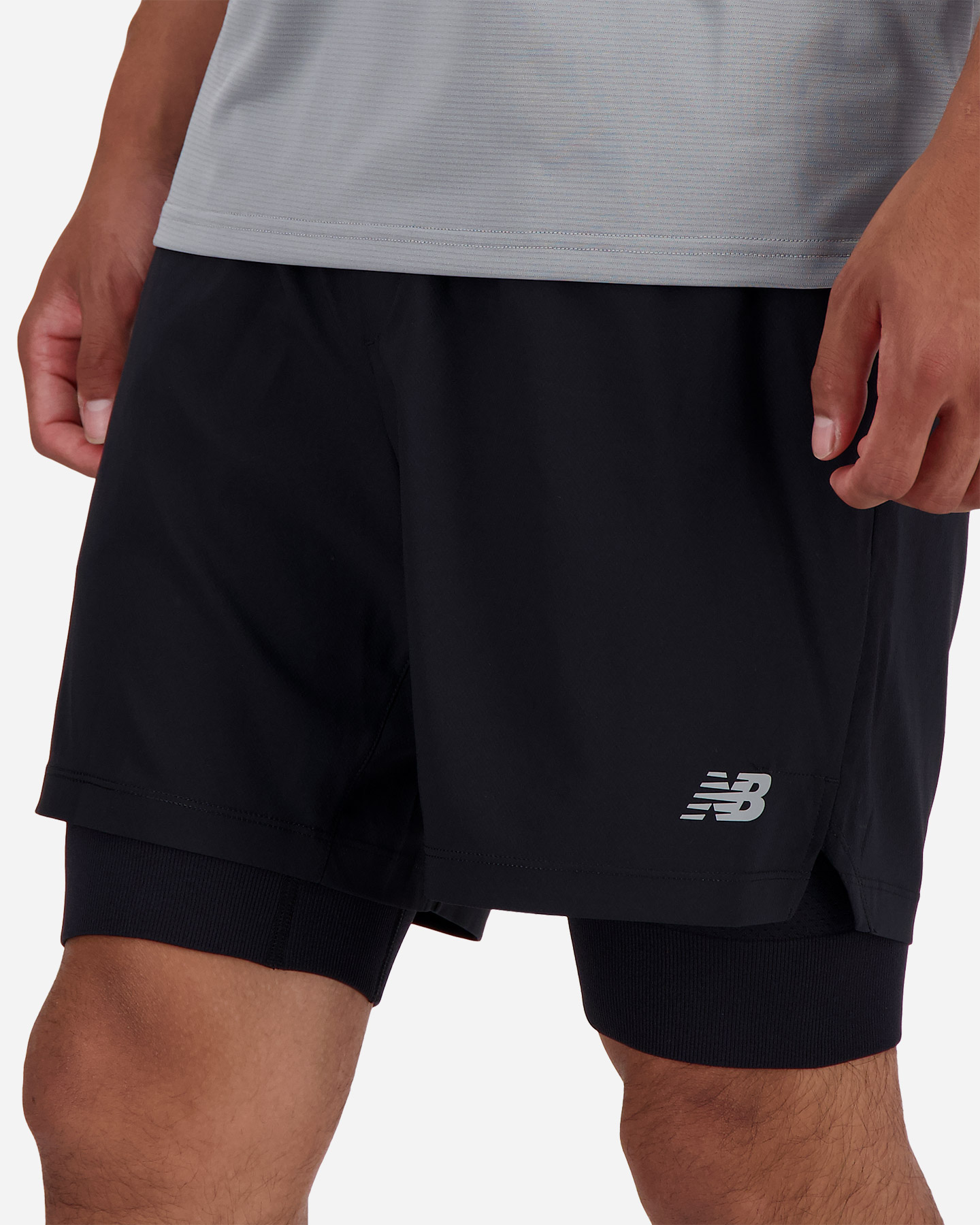 Short running NEW BALANCE 2IN1 SEAMLESS 7" M - 3 | Cisalfa Sport