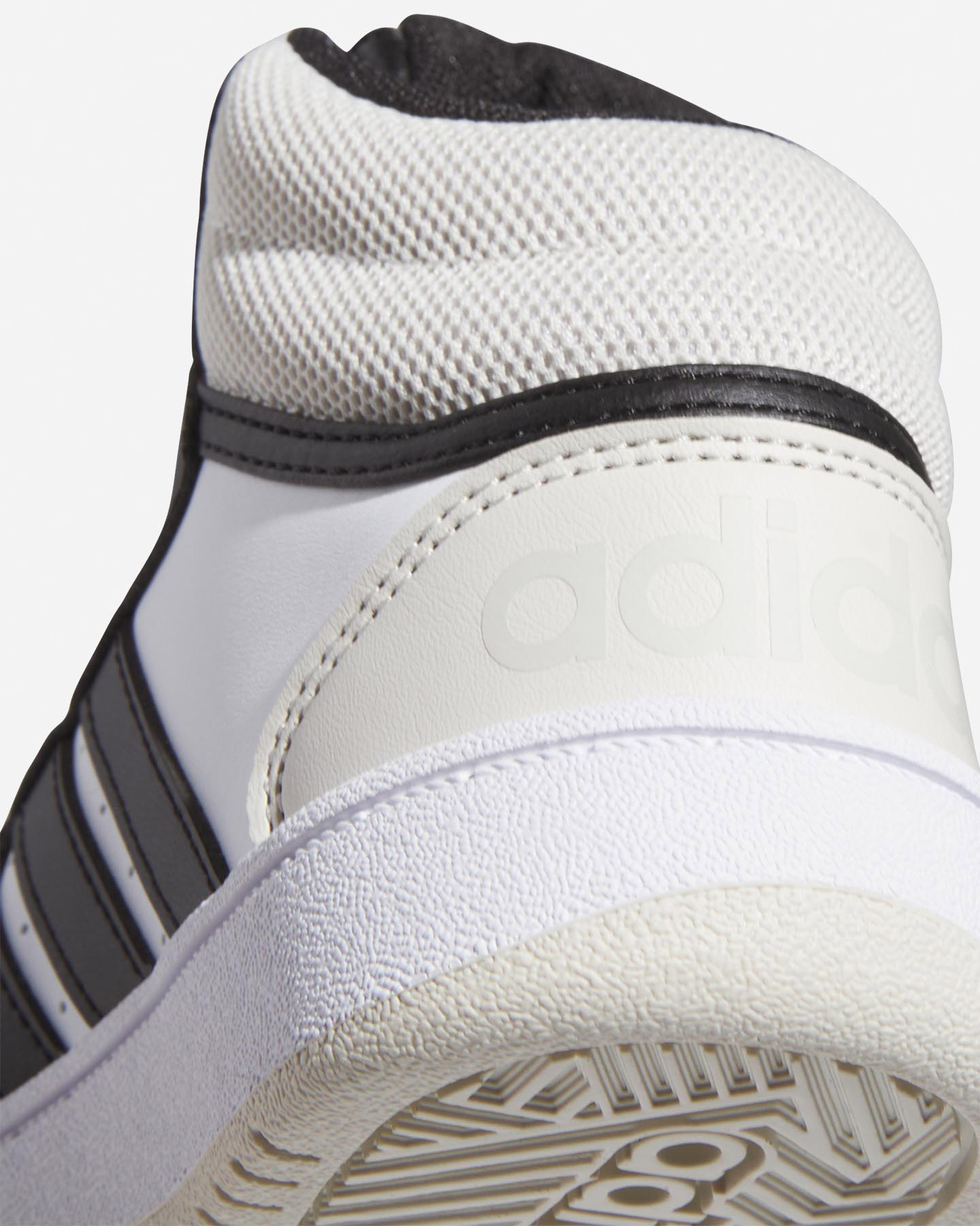 Scarpe sneakers ADIDAS CORE HOOPS 3.0 MID JR - 4 | Cisalfa Sport