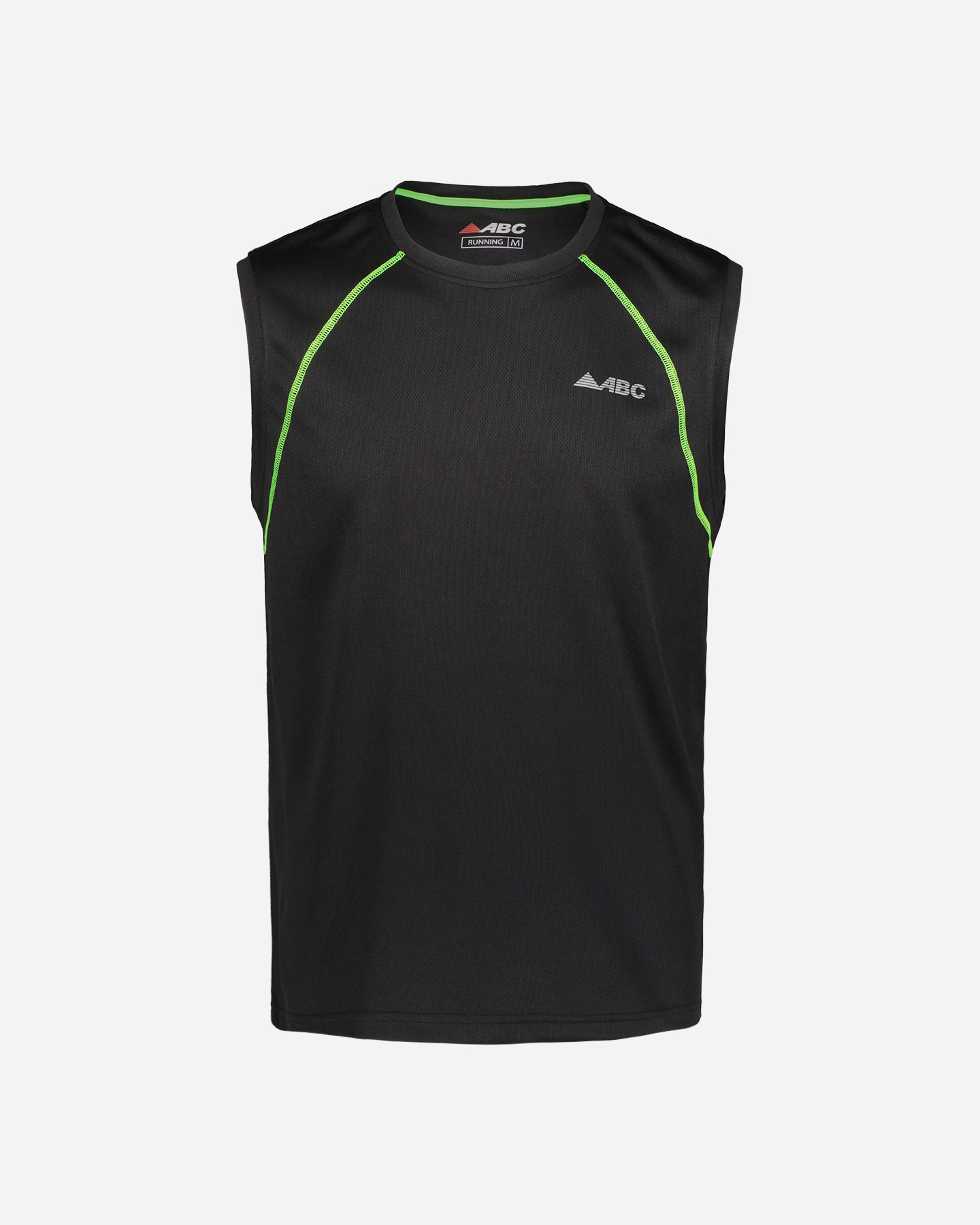 Canotta running ABC TEMPO M - Nero - 0 | Cisalfa Sport