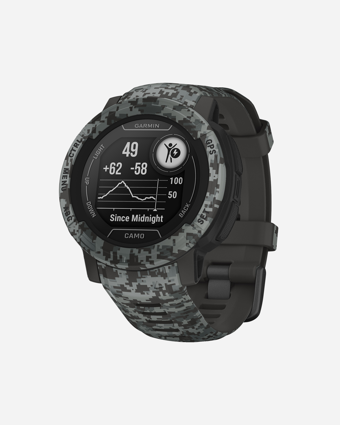 Orologio multifunzione GARMIN INSTINCT 2 CAMO EDITION - Color mix - 1 | Cisalfa Sport