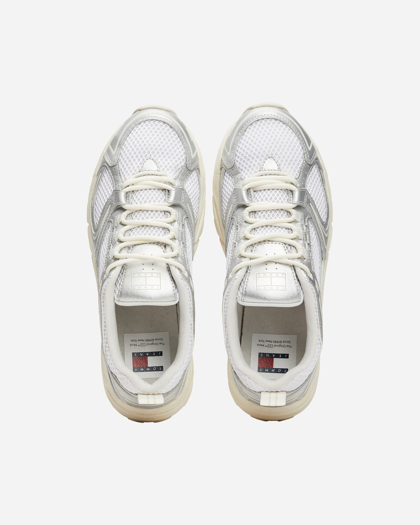 Scarpe sneakers TOMMY HILFIGER ARCHIVE RETRO RUNNER W - Bianco - 3 | Cisalfa Sport