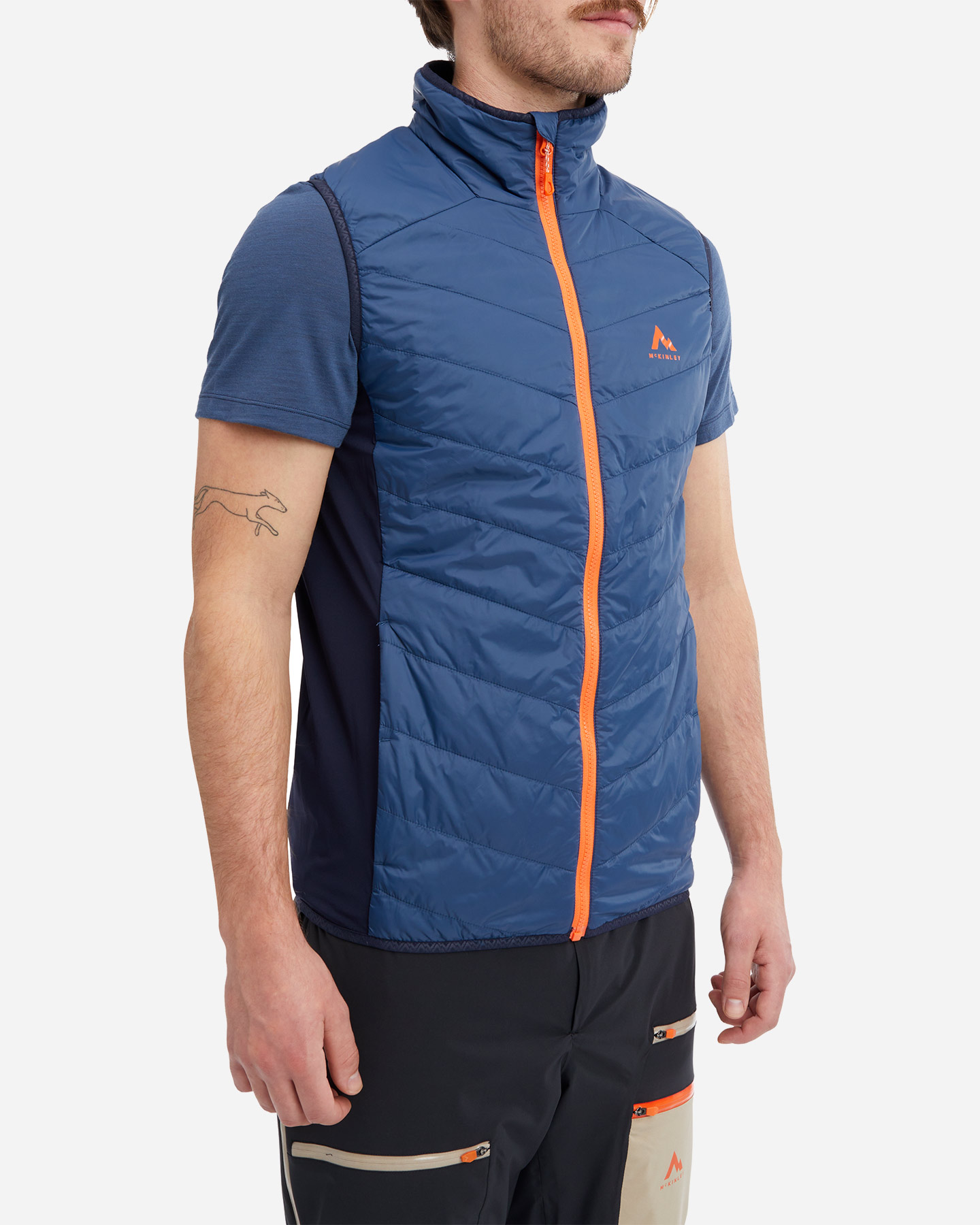 Gilet MCKINLEY SANSA II HYBRID M - Blu Navy - 1 | Cisalfa Sport