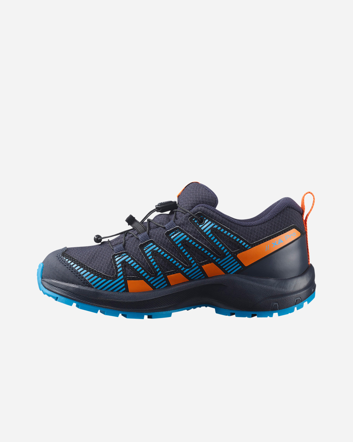 Scarpe trail SALOMON XA PRO V8 CSWP JR - Blu - 5 | Cisalfa Sport