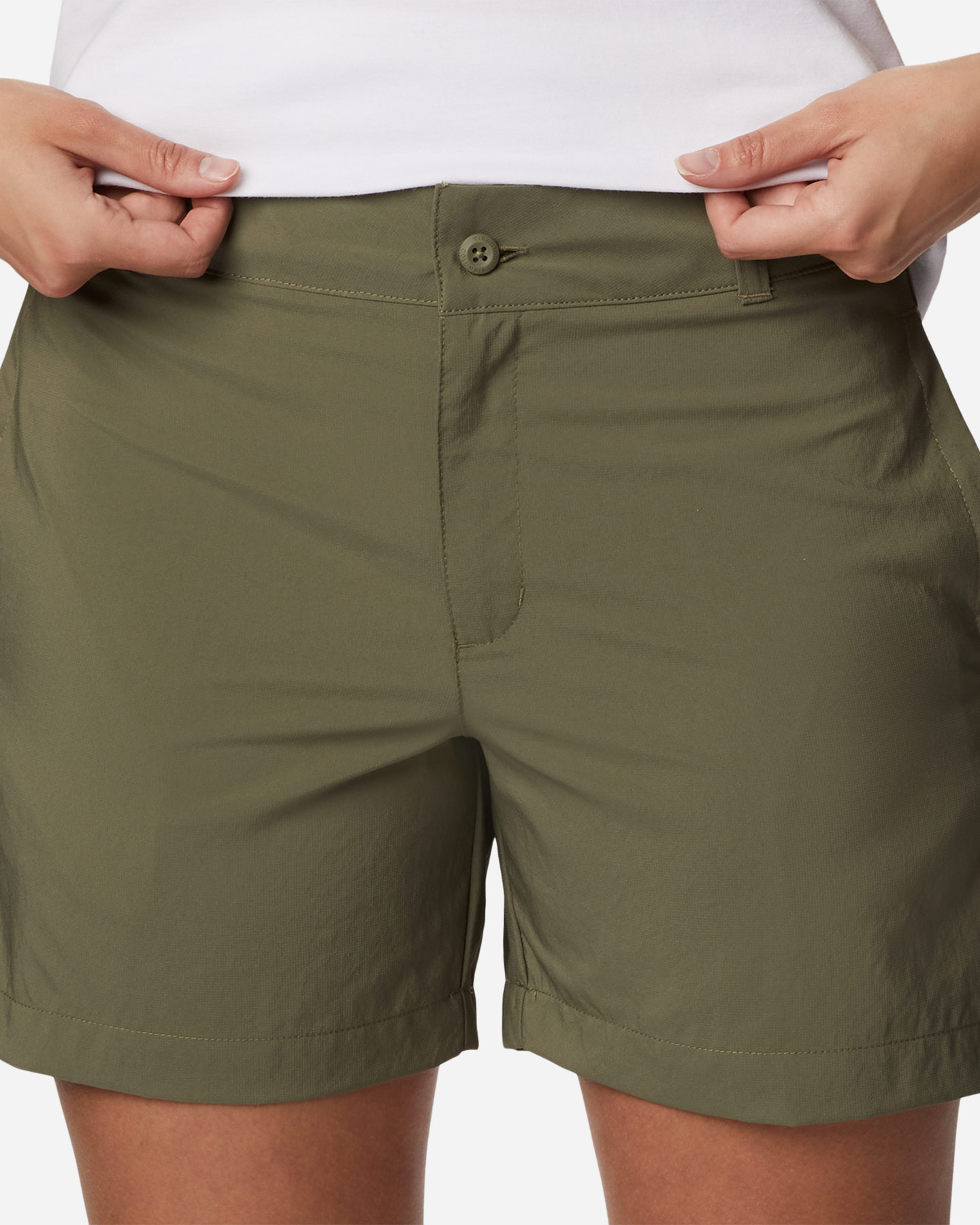 Pantaloncini COLUMBIA SILVER RIDGE W - Verde - 3 | Cisalfa Sport