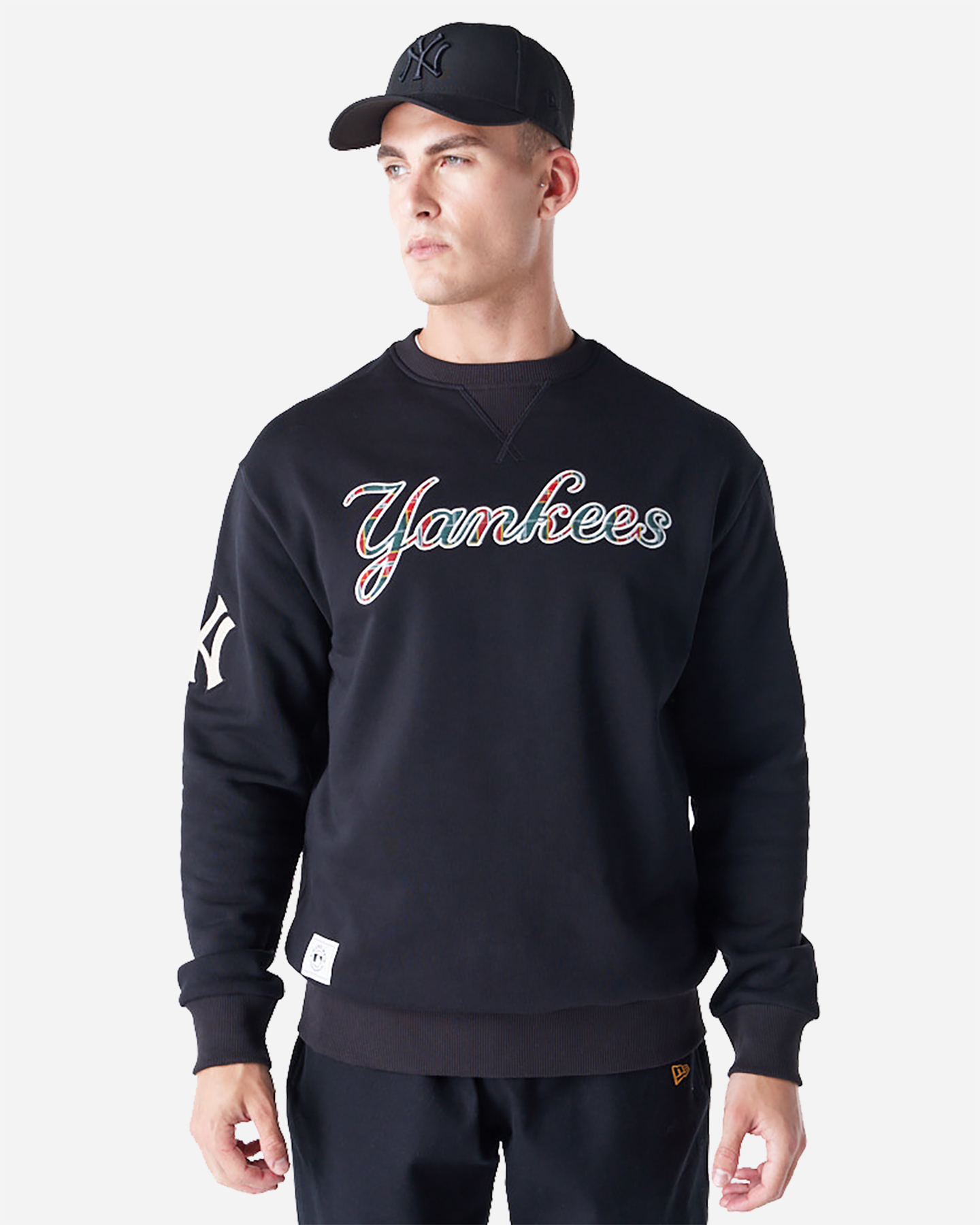 Felpa NEW ERA FLC MLB TARTAN INFILL LA DODG MARRONE M - Nero - 0 | Cisalfa Sport