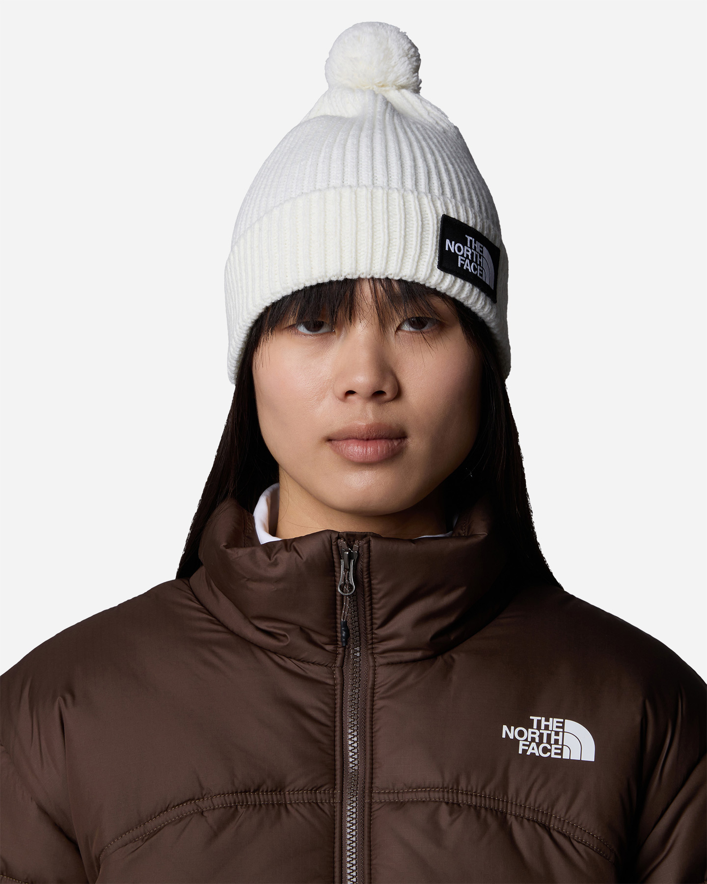 Berretto THE NORTH FACE LOGO BOX W - Beige - 3 | Cisalfa Sport