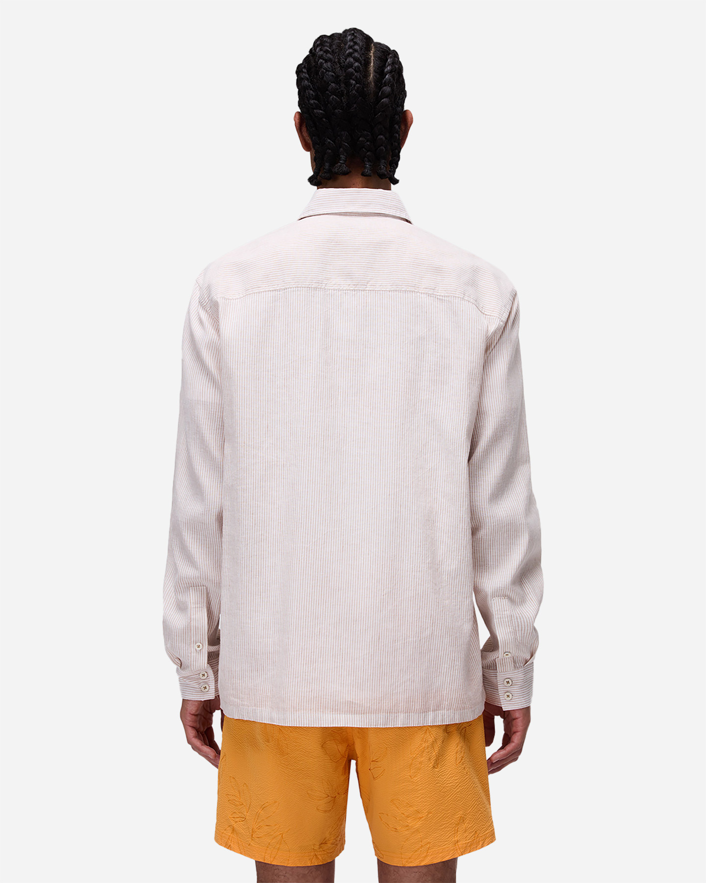 Camicia NAPAPIJRI BROLIO STRIPE M - Grigio - 3 | Cisalfa Sport