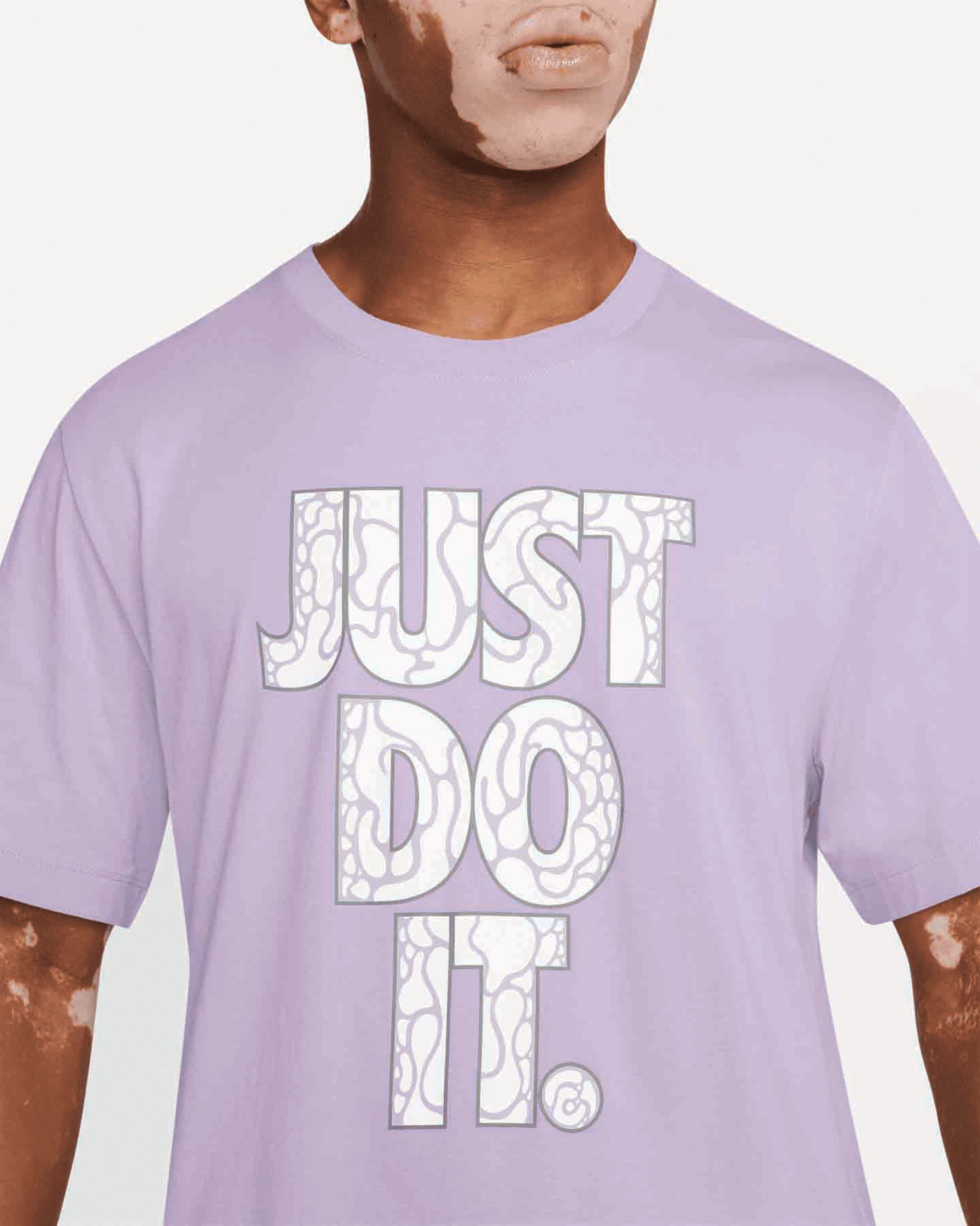 T-shirt NIKE JUST DO IT M - Viola - 2 | Cisalfa Sport