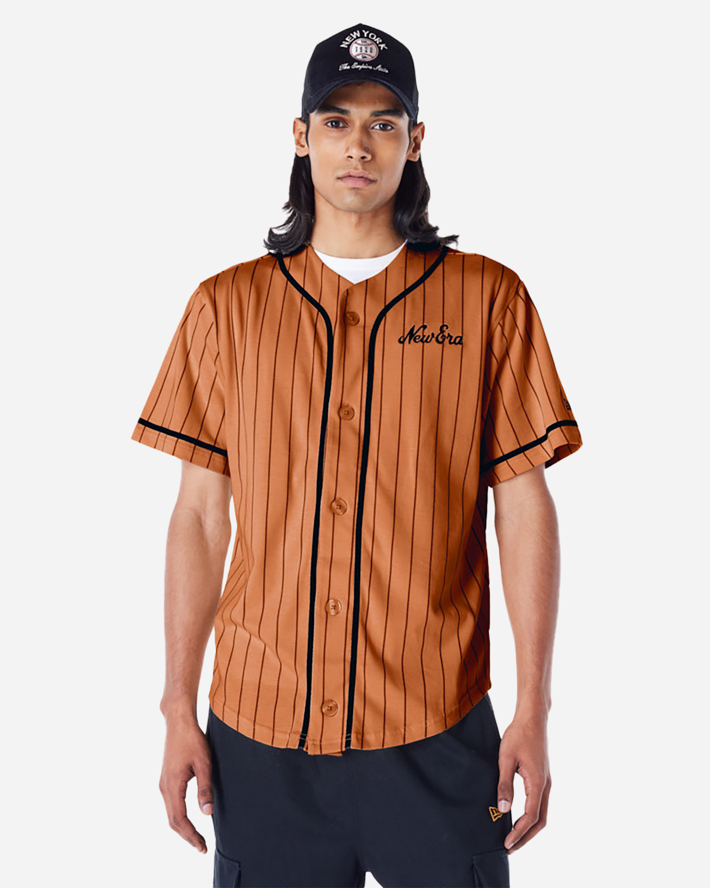 T-shirt NEW ERA BRAND PINSTRIPE M - 0 | Cisalfa Sport