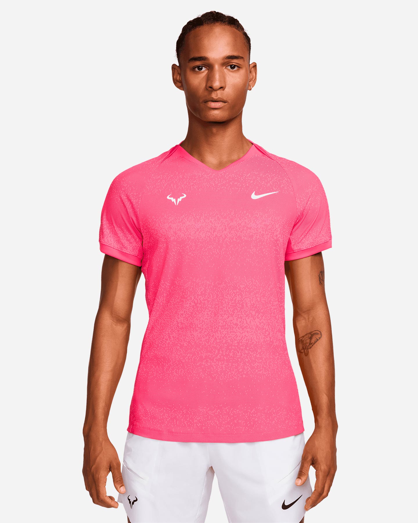 T-shirt tennis NIKE DRI FIT ADVANTAGE RAFA M - Rosa - 0 | Cisalfa Sport