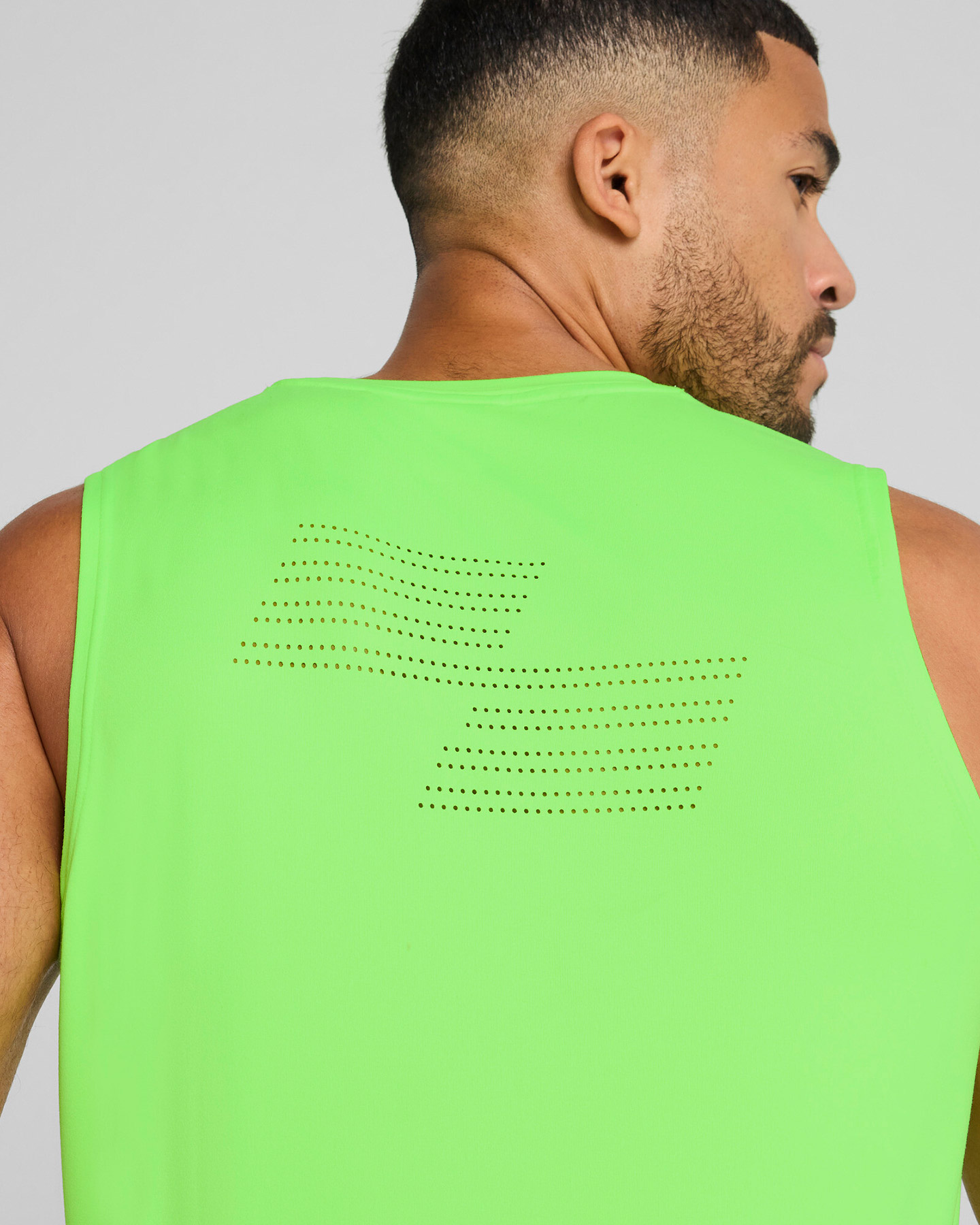 Canotta training PUMA CLOUDSPUN HYROX M - Verde - 5 | Cisalfa Sport
