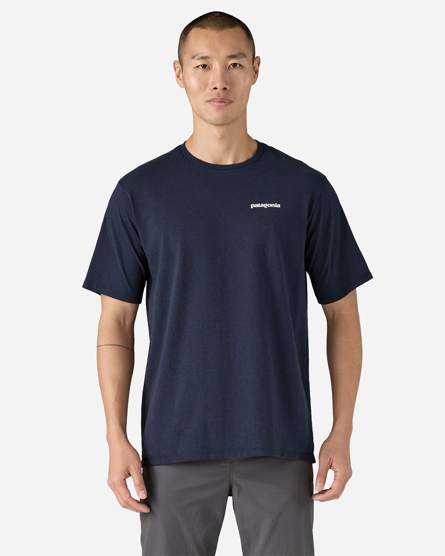 T-shirt PATAGONIA P-6 LOGO RESPONSIBILI M - Blu Navy - 2 | Cisalfa Sport