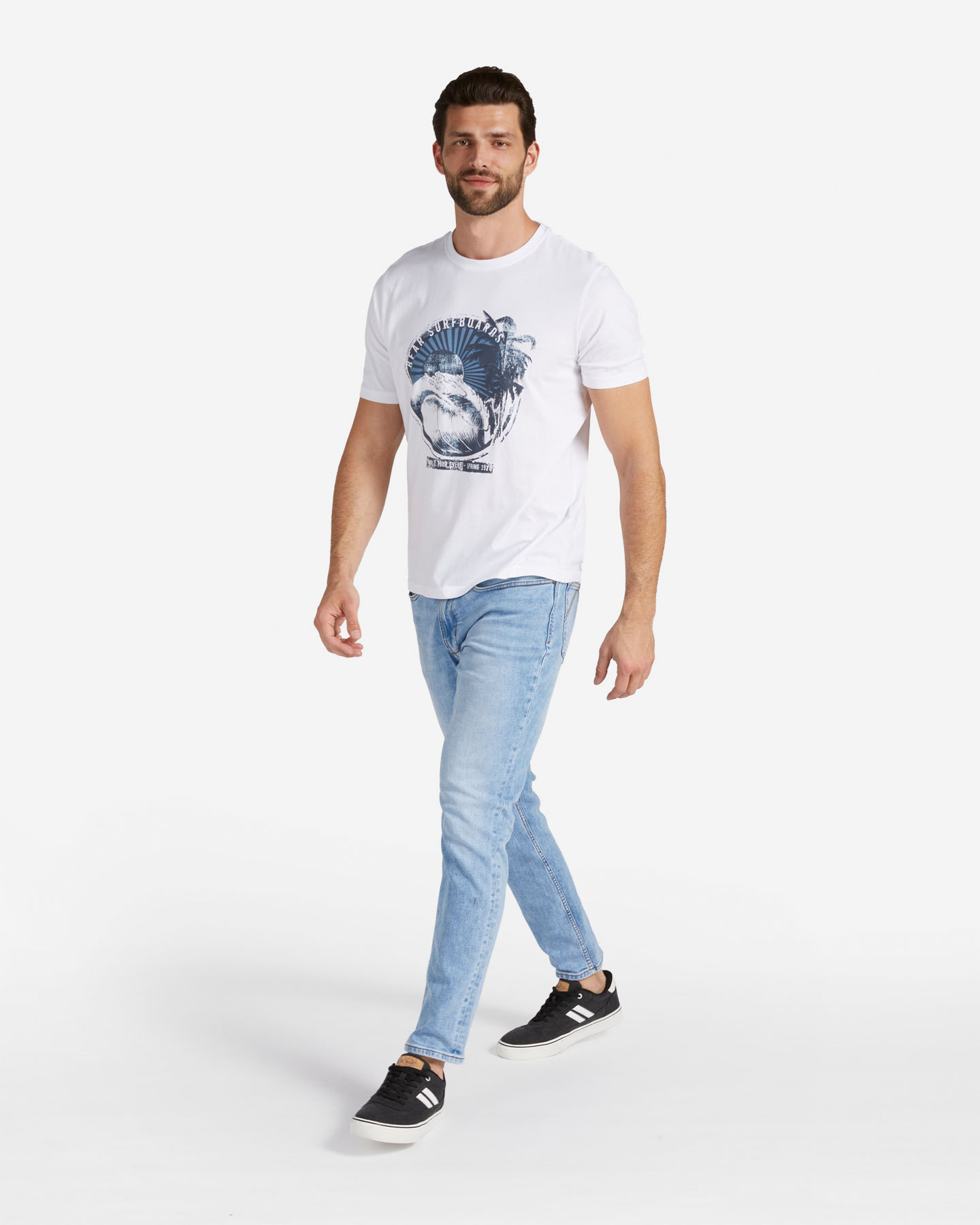 T-shirt BEAR HERITAGE M - Bianco - 3 | Cisalfa Sport