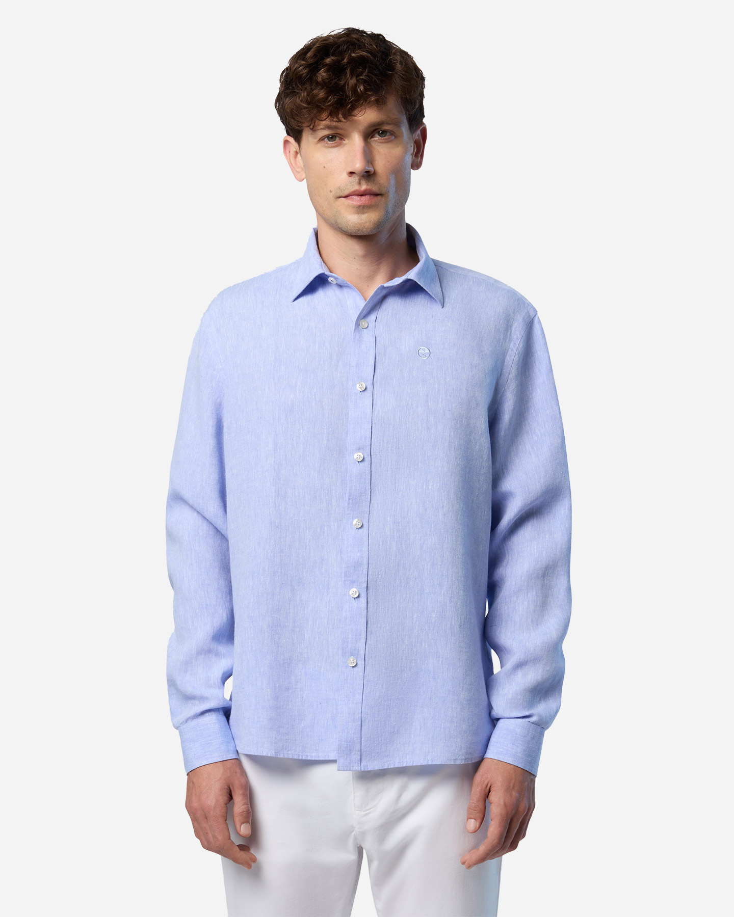 Camicia NORTH SAILS REGULAR M - Azzurro - 1 | Cisalfa Sport