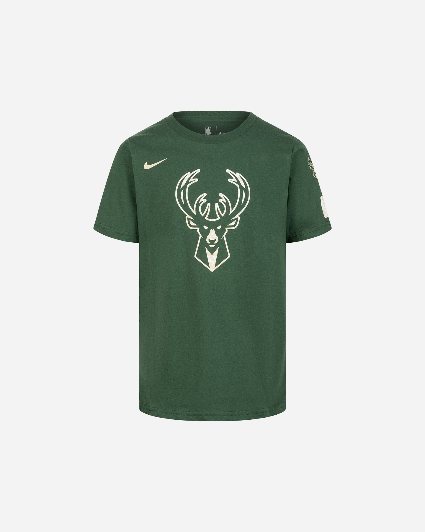 Abbigliamento basket NIKE ESSENTIAL MILWAUKEE BUCKS JR - Verde - 0 | Cisalfa Sport