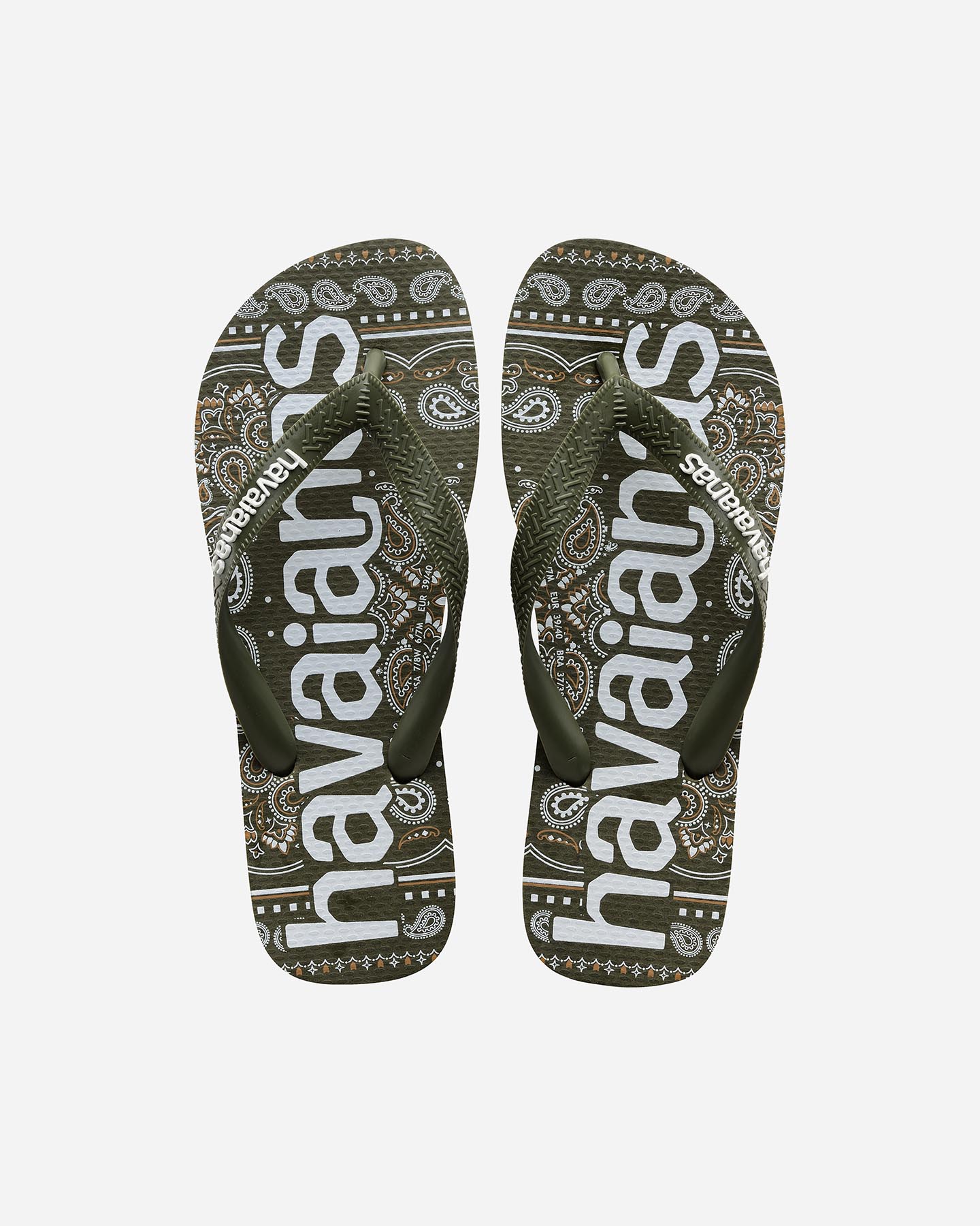 Infradito HAVAIANAS TOP LOGOMANIA FASHION M - Verde - 0 | Cisalfa Sport