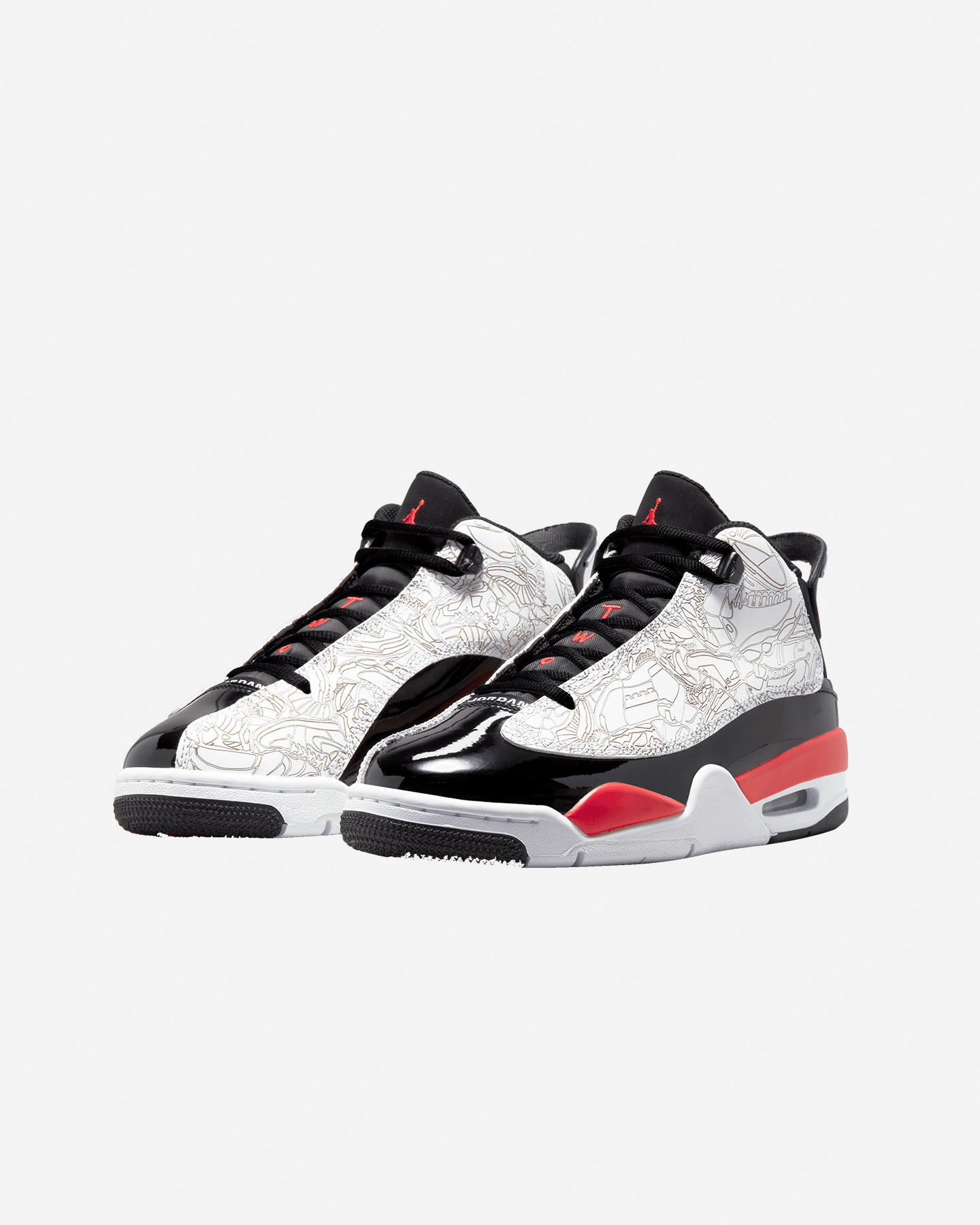 Scarpe sneakers NIKE AIR JORDAN DUB ZERO GS JR - Bianco - 1 | Cisalfa Sport