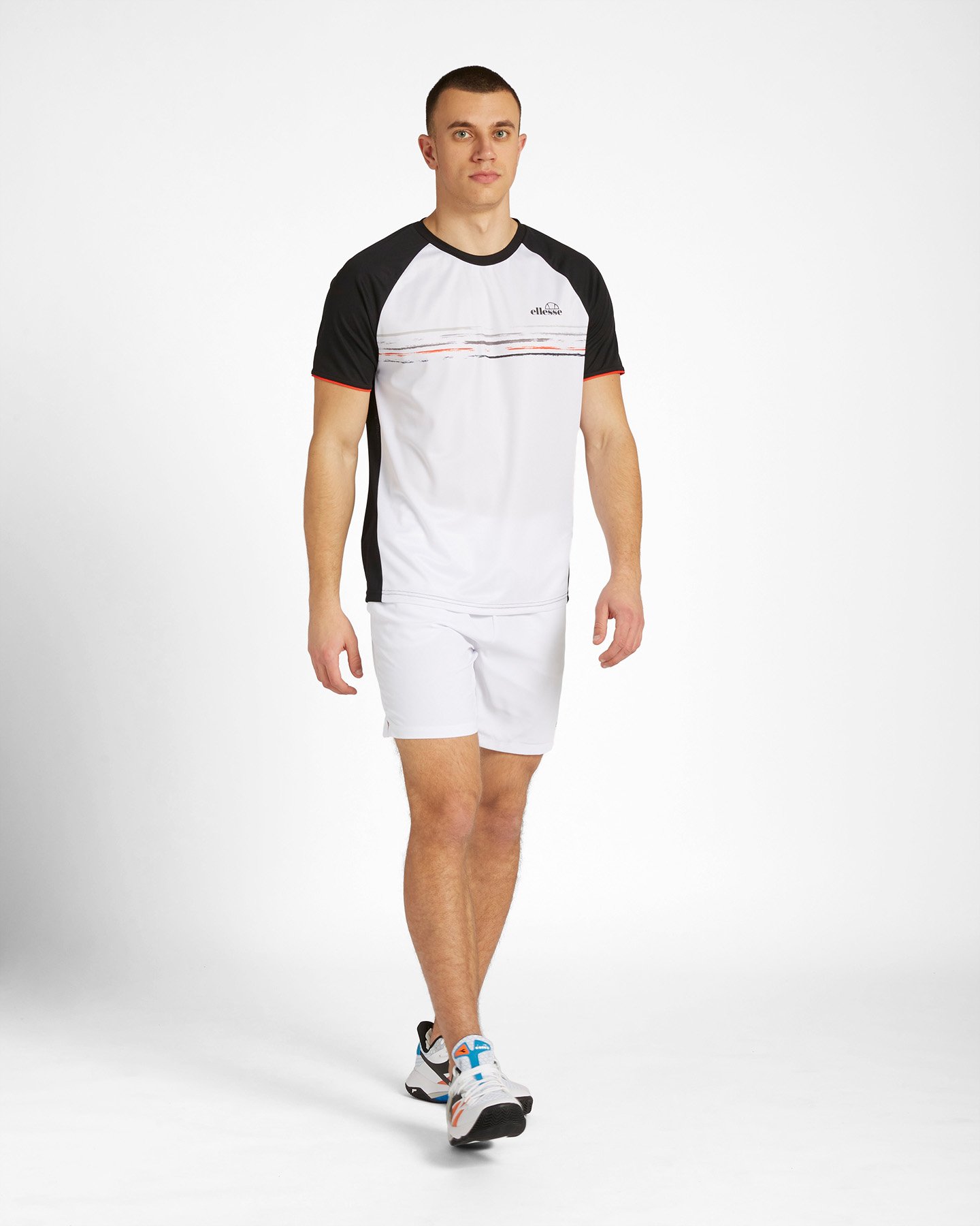 T-shirt tennis ELLESSE FIVE STRIPES M - 3 | Cisalfa Sport