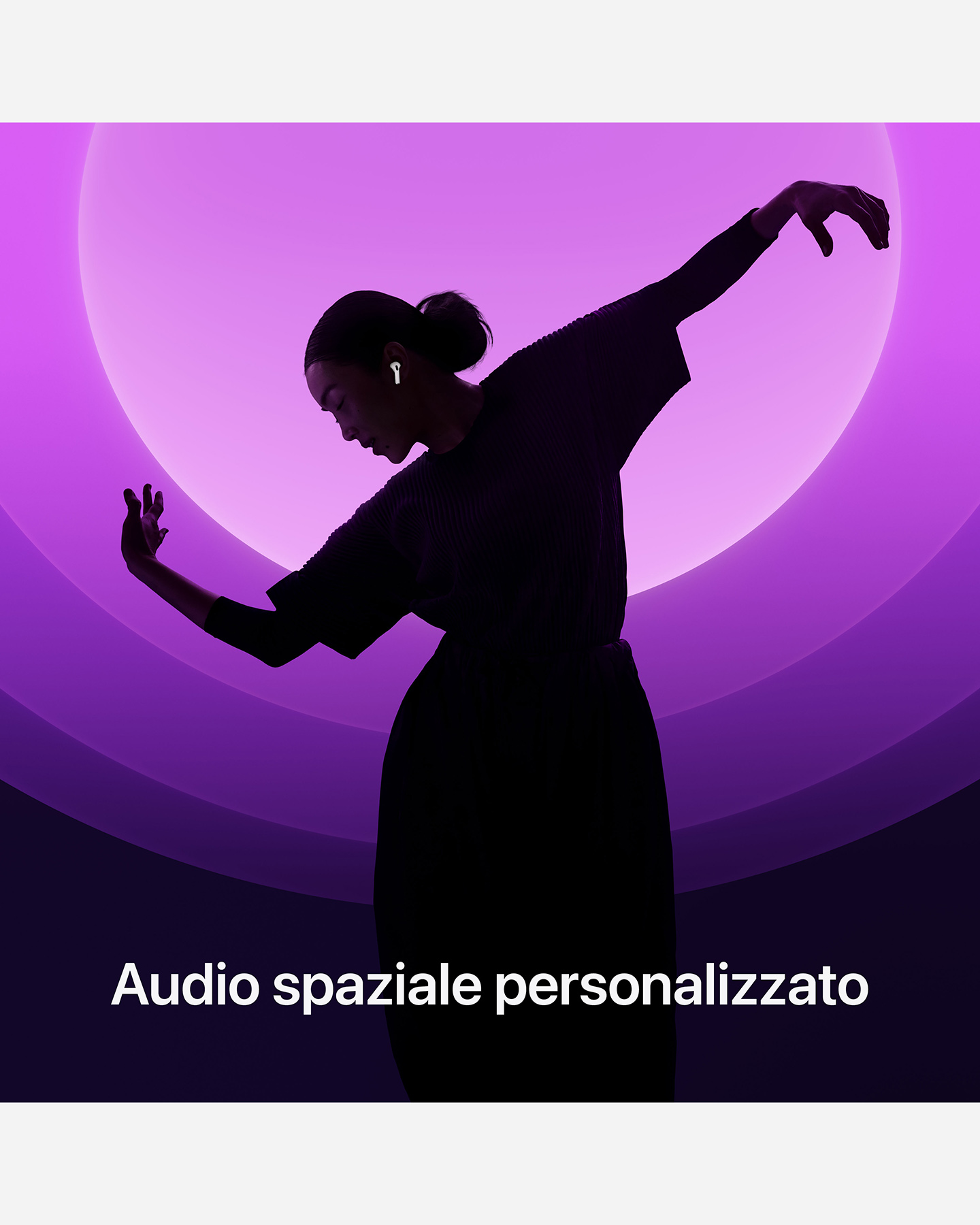 Cuffie audio APPLE AIRPODS 4 WITH ACTIVE NOISE CANCELLATION  - Bianco - 4 | Cisalfa Sport