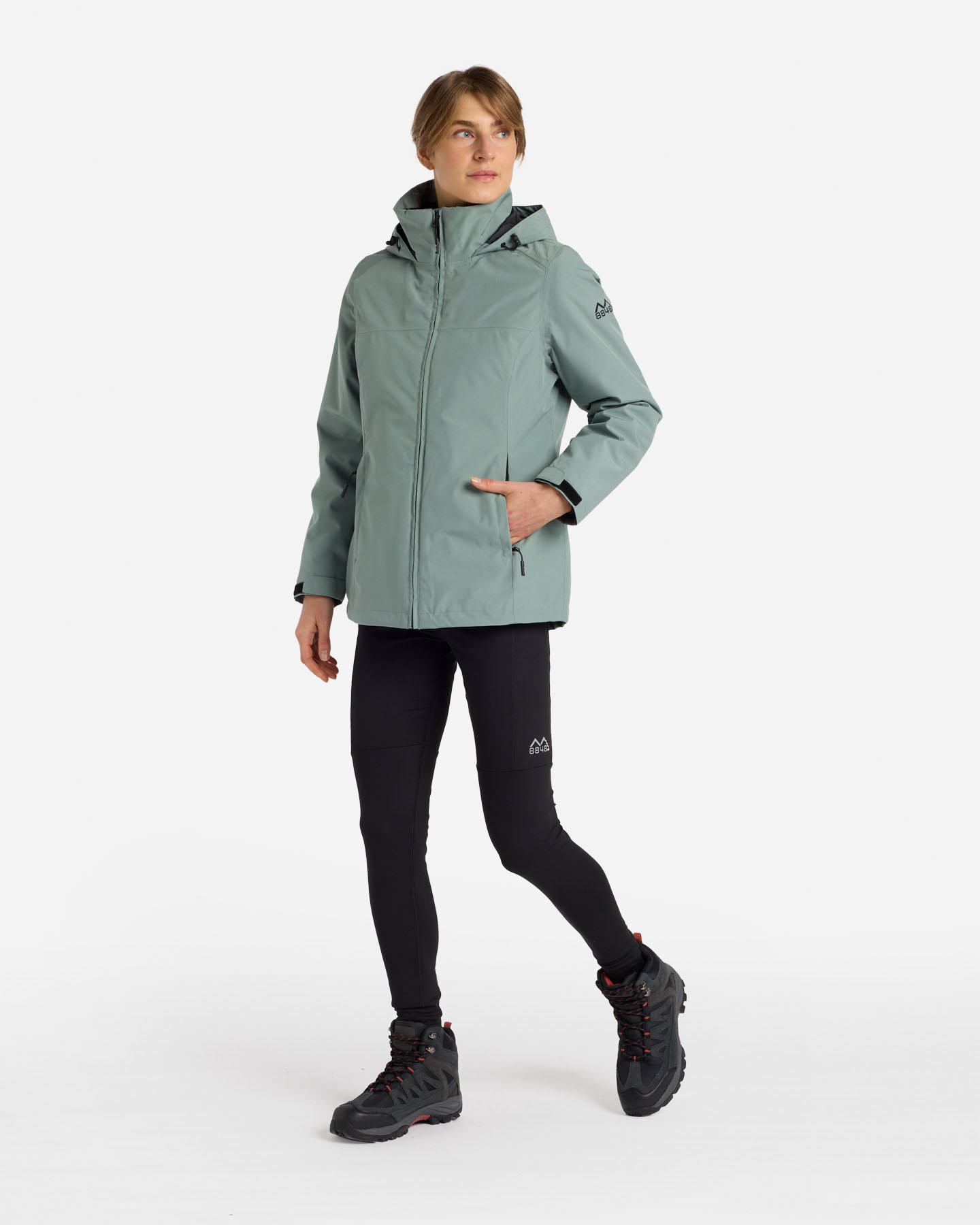 Giacca outdoor 8848 MOUNTAIN ESSENTIAL W - Verde - 2 | Cisalfa Sport