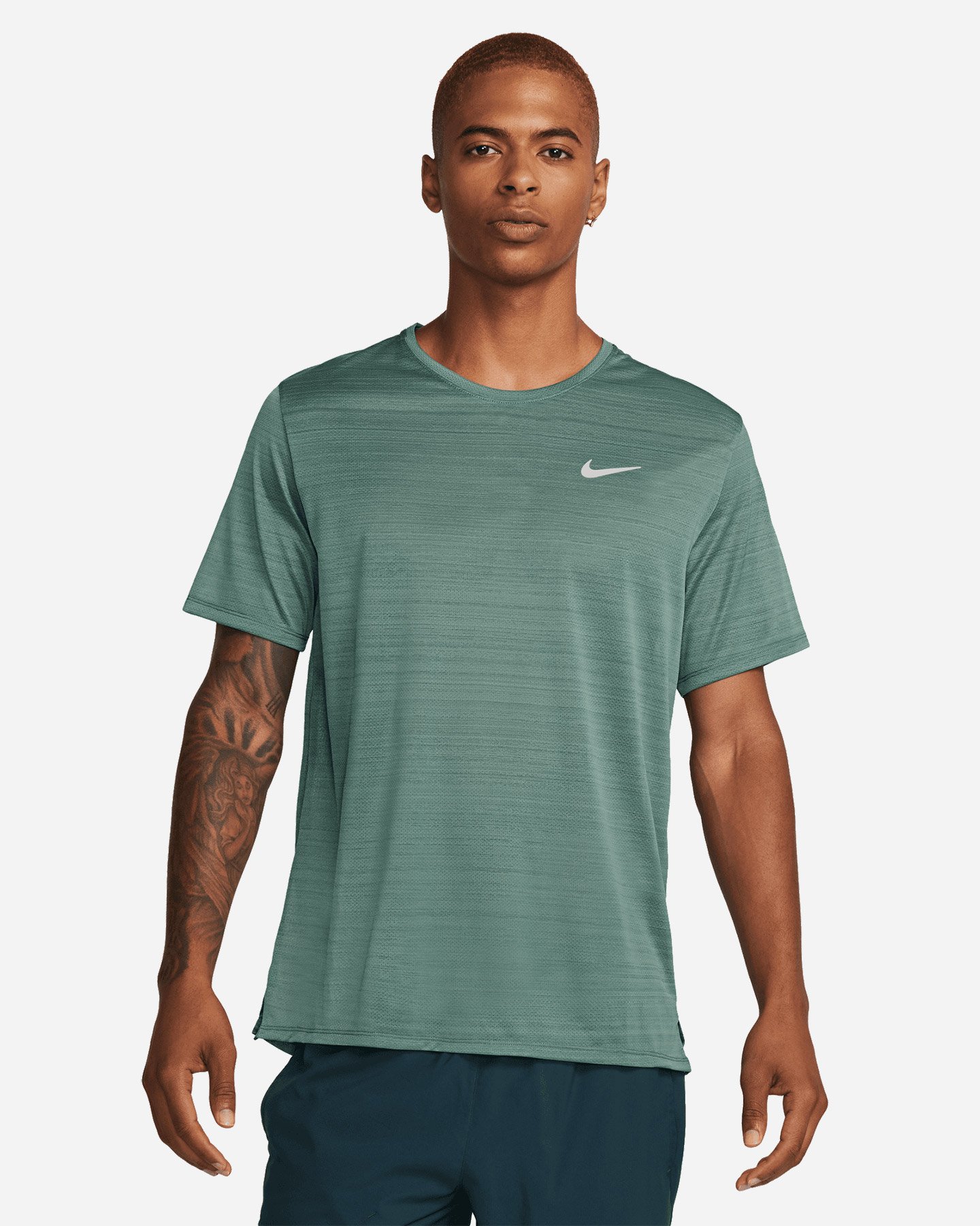 T-shirt running NIKE DRI FIT MILER M - 0 | Cisalfa Sport