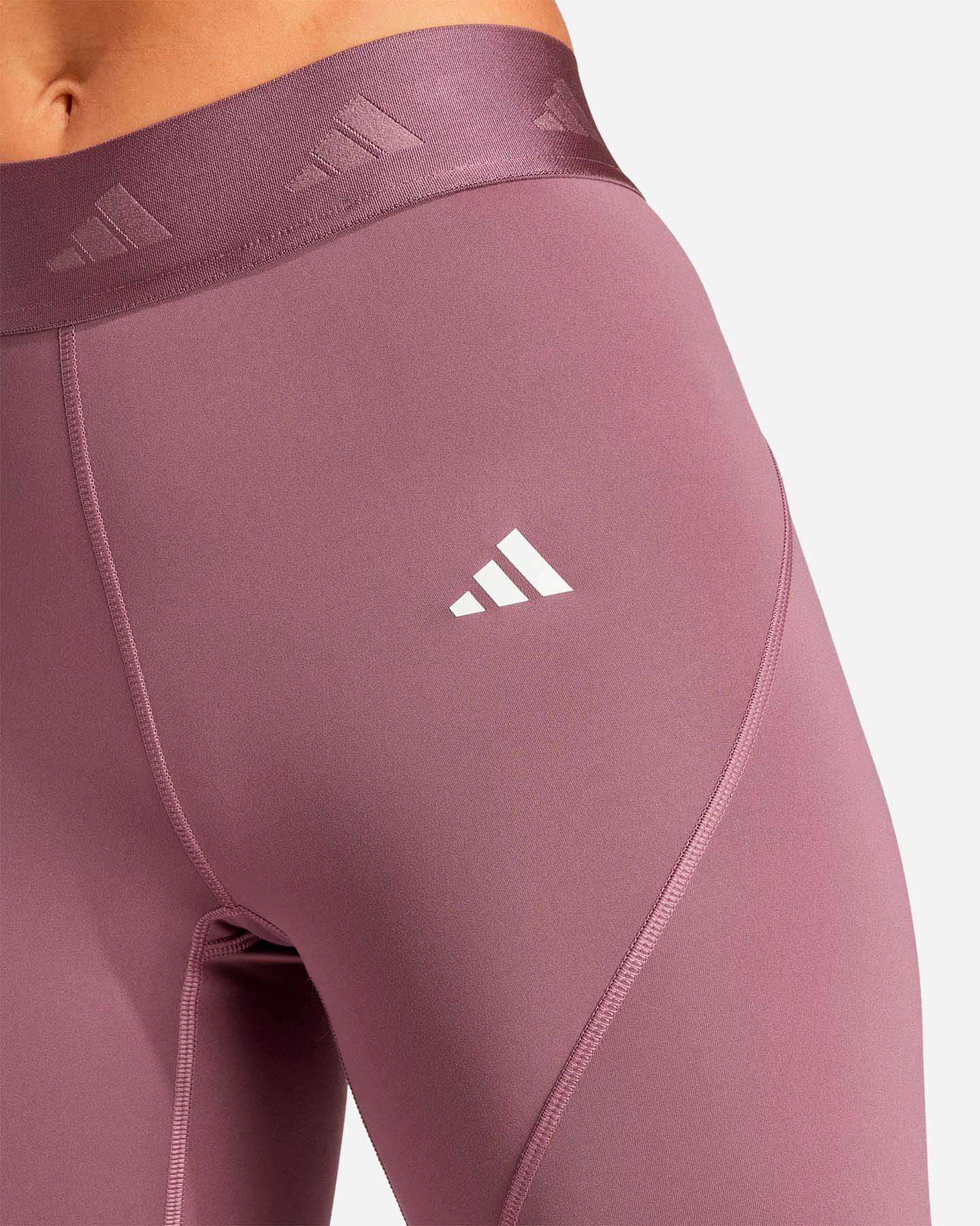 Leggings ADIDAS HYGLM 1/1 W - Viola - 4 | Cisalfa Sport