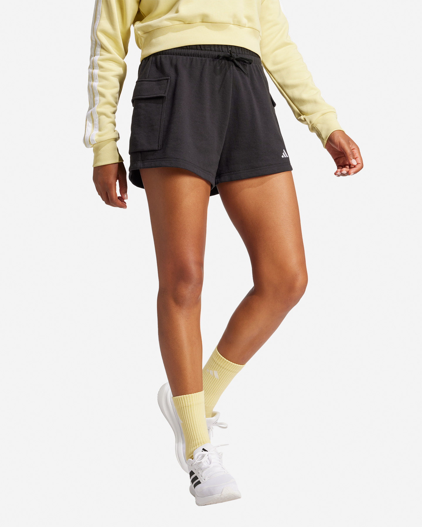 Pantaloncini ADIDAS CARGO W - Nero - 3 | Cisalfa Sport