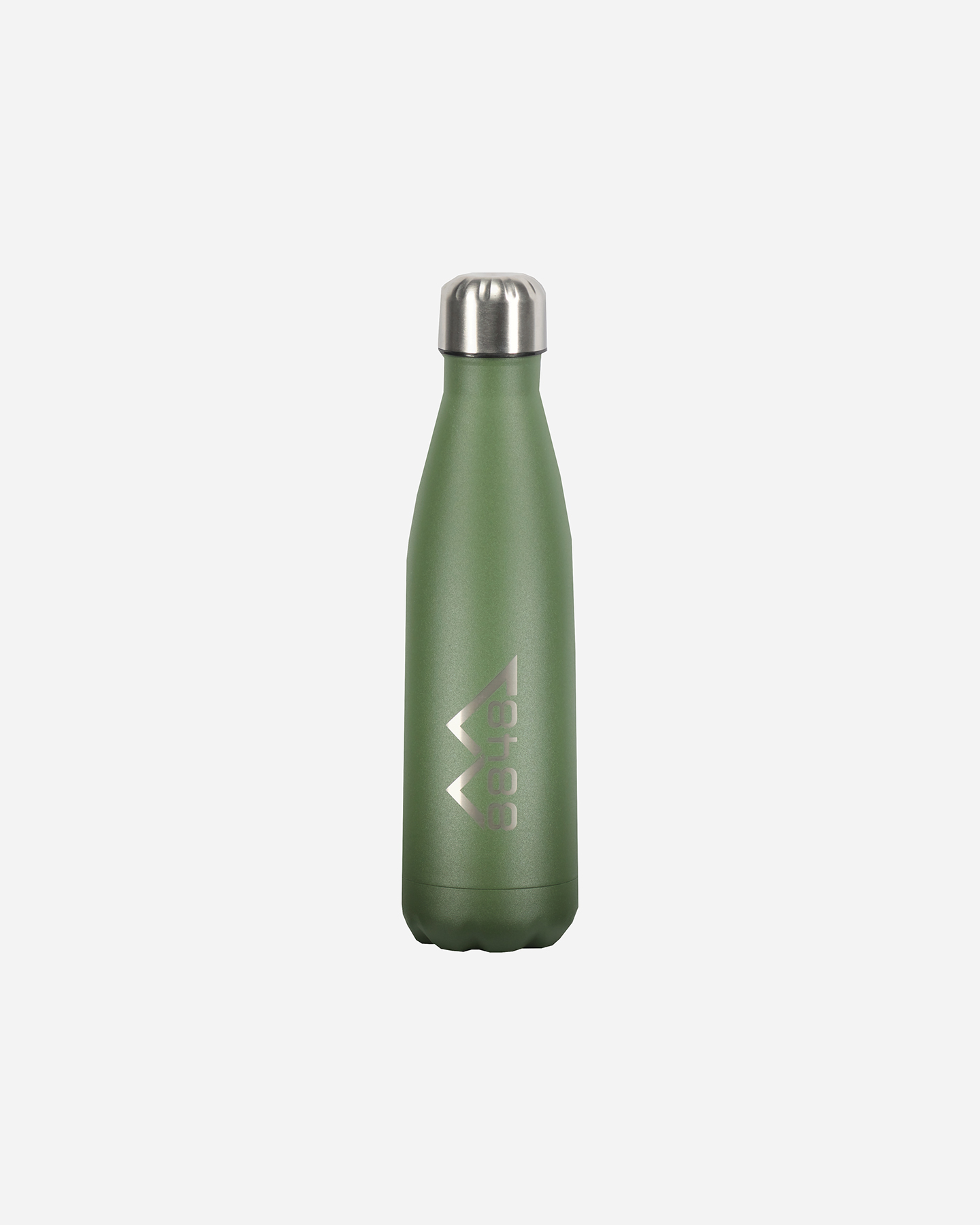 Accessorio camping 8848 STEEL DOUBLE INOX 0,5L - Verde - 0 | Cisalfa Sport