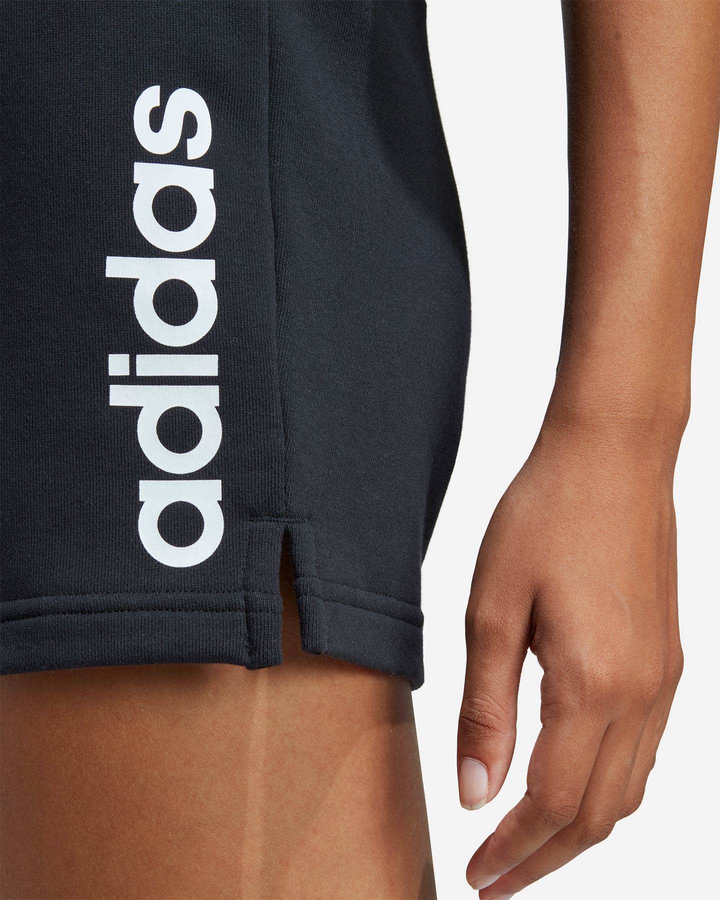 Pantaloncini ADIDAS LIN FT SHO W - Nero - 4 | Cisalfa Sport