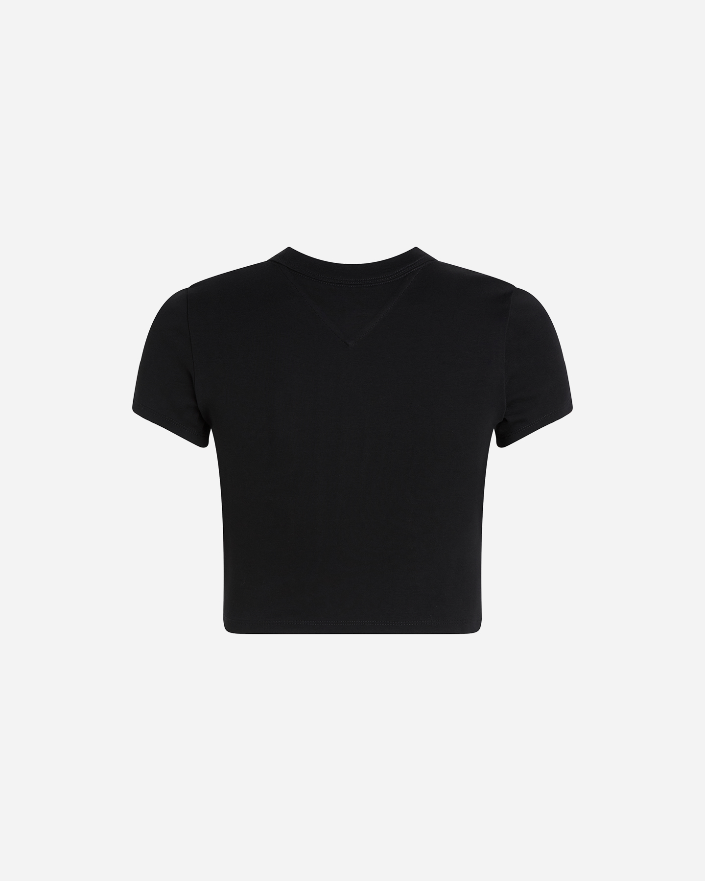 T-shirt TOMMY HILFIGER CROP SIGNATURE W - Nero - 1 | Cisalfa Sport