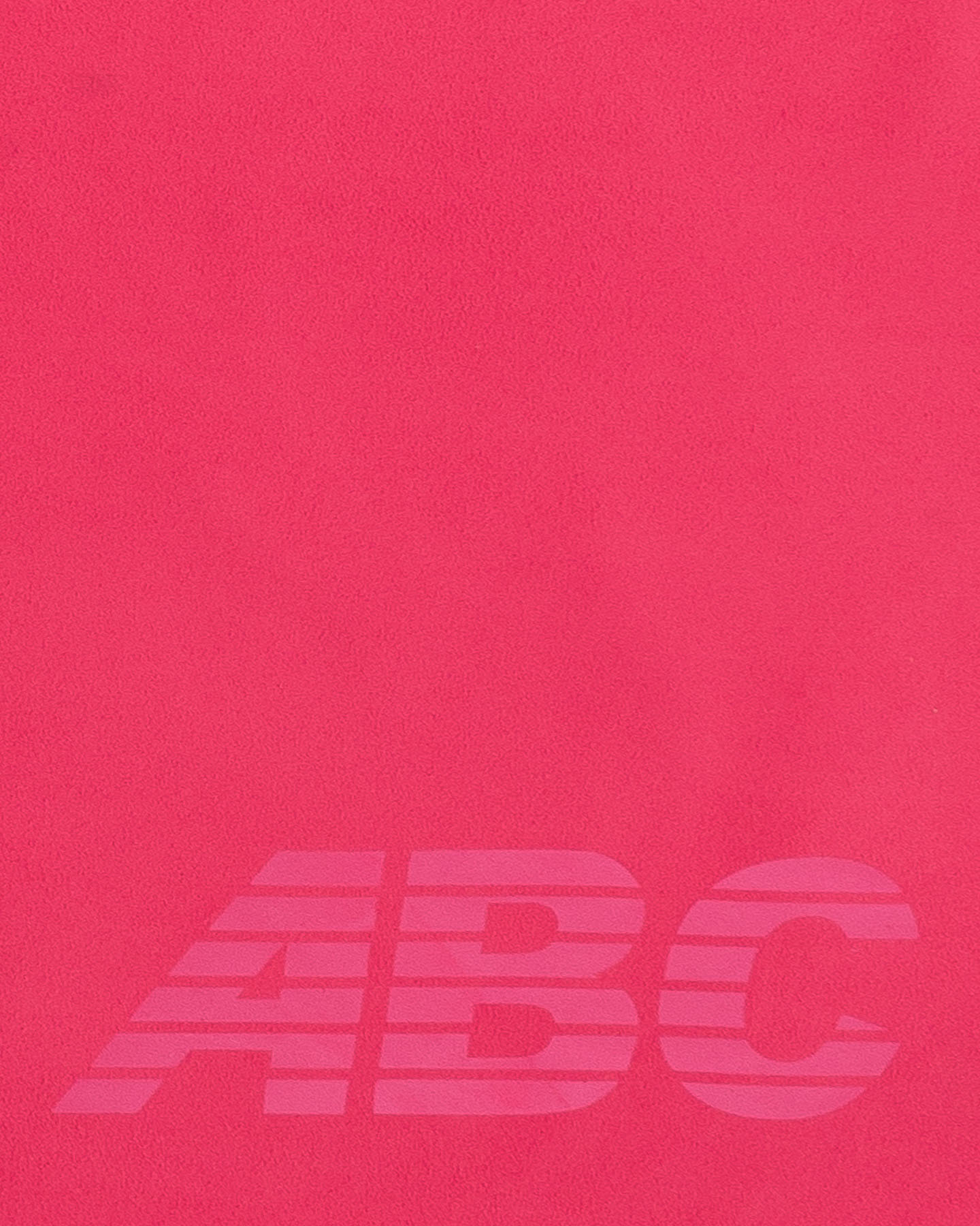 Telo ABC BASIC MICROFIBER 150X100 - Rosa - 2 | Cisalfa Sport