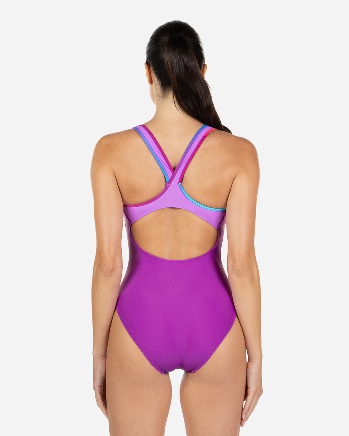 Costume piscina AQUARAPID ASAKO W - Viola - 3 | Cisalfa Sport