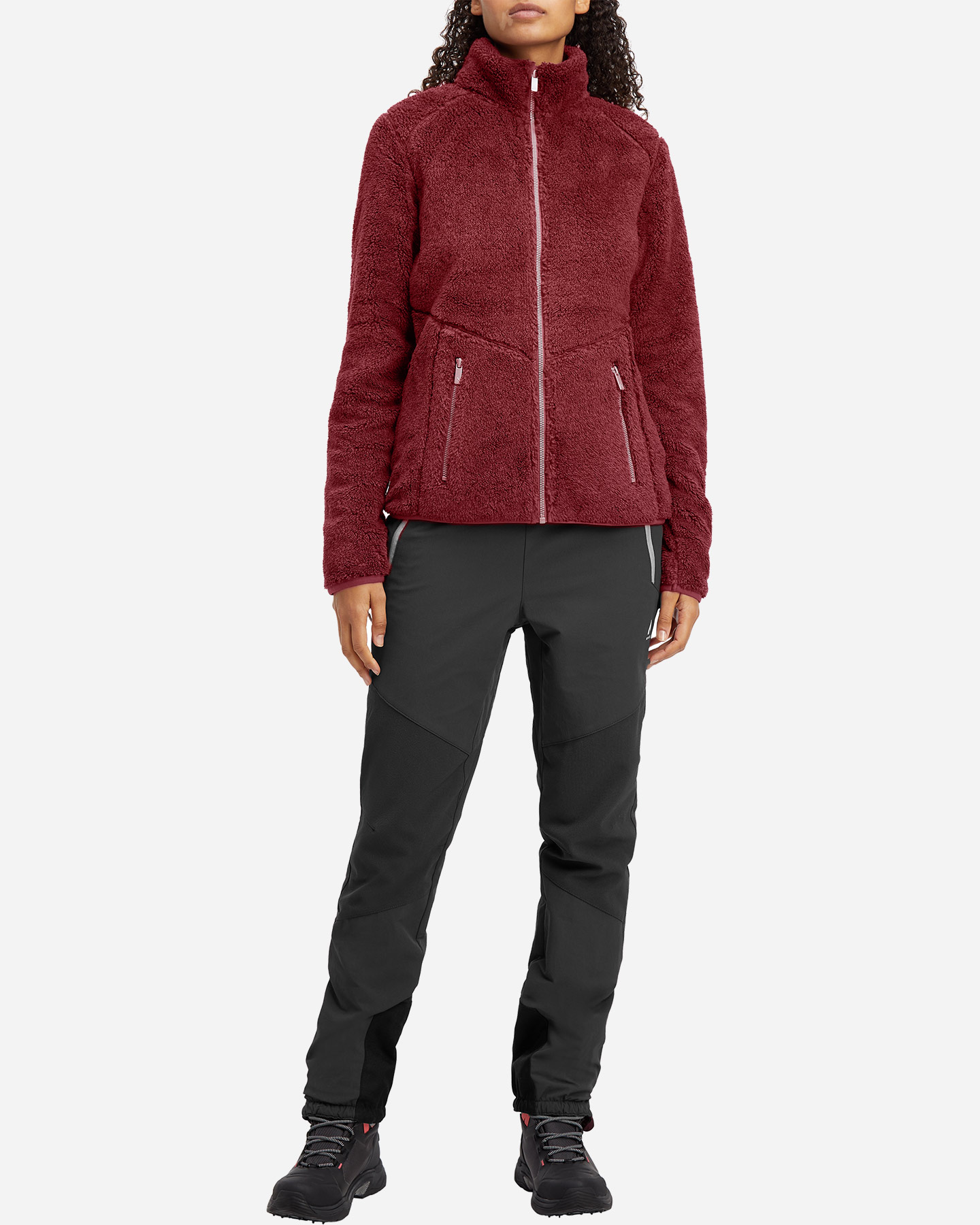 Pile MCKINLEY LAURA W - Rosso - 3 | Cisalfa Sport