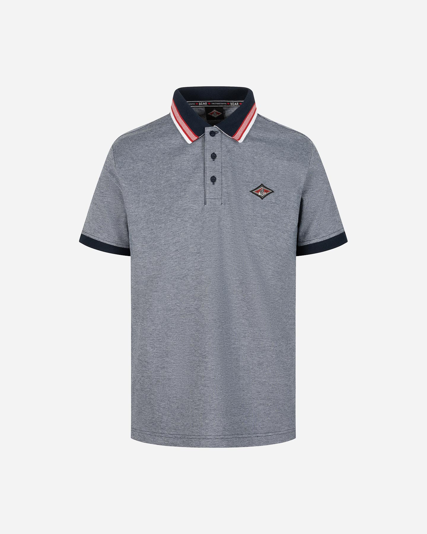 Polo BEAR HERITAGE M - Blu - 5 | Cisalfa Sport