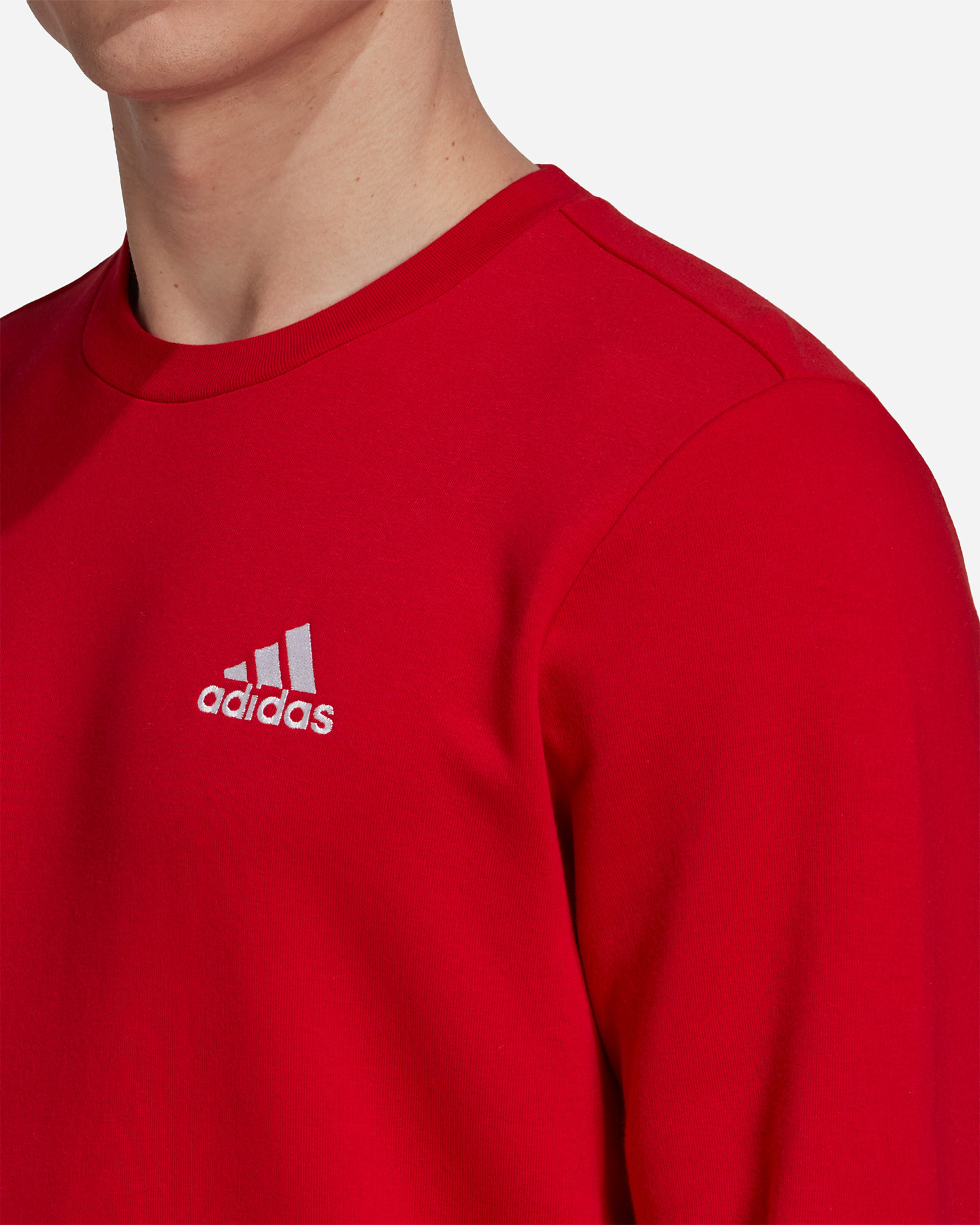 Felpa ADIDAS FEELCOZY M - Rosso - 4 | Cisalfa Sport