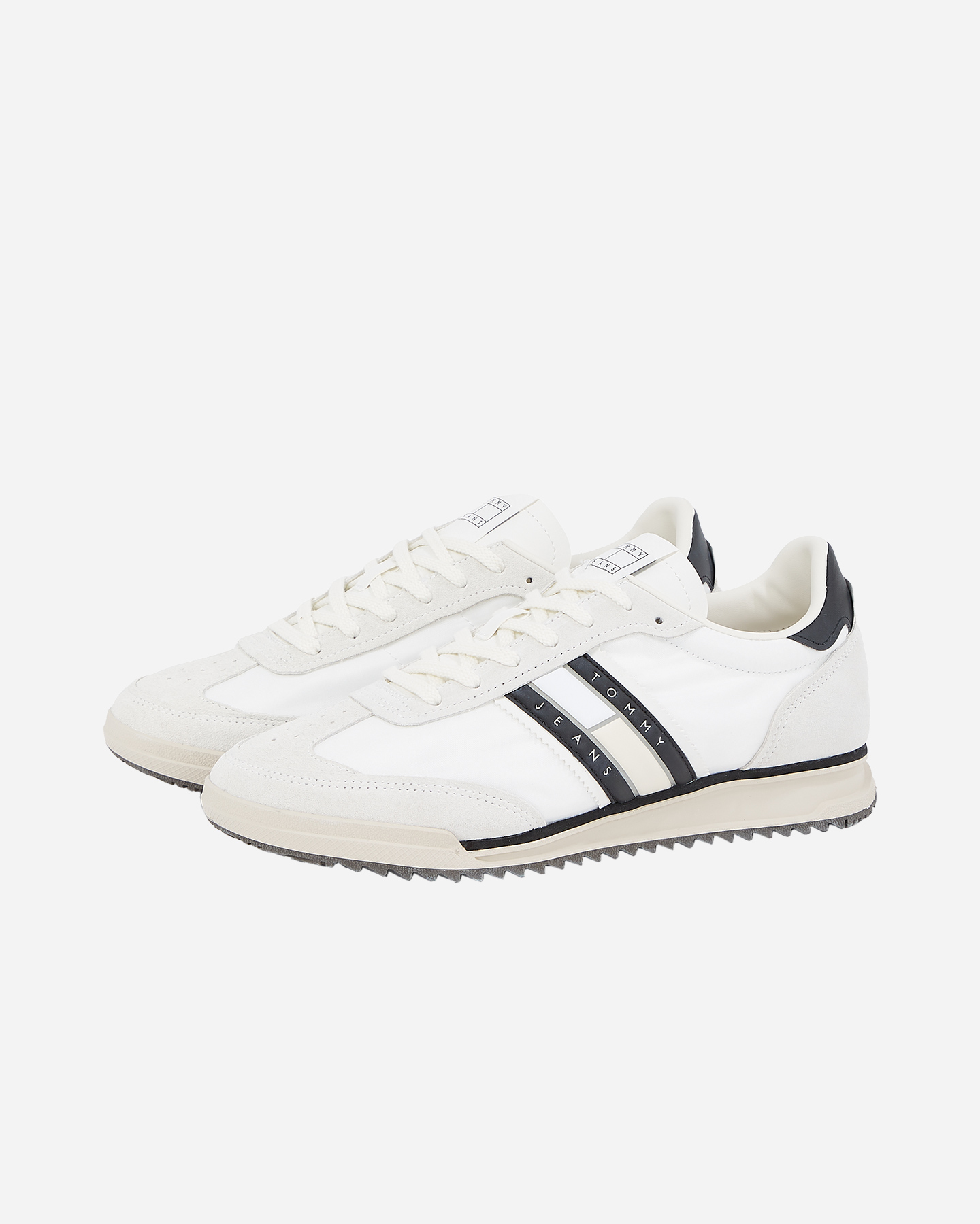 Scarpe sneakers TOMMY HILFIGER RETRO RUNNER CLEATED M - Bianco - 1 | Cisalfa Sport