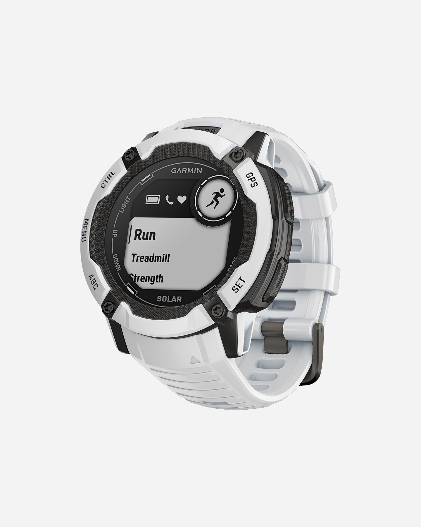Orologio multifunzione GARMIN INSTINCT 2X SOLAR - Bianco - 2 | Cisalfa Sport
