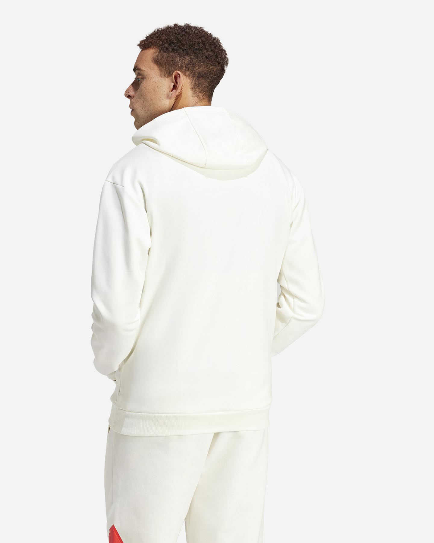 Felpa ADIDAS BIG LOGO M - Bianco - 2 | Cisalfa Sport