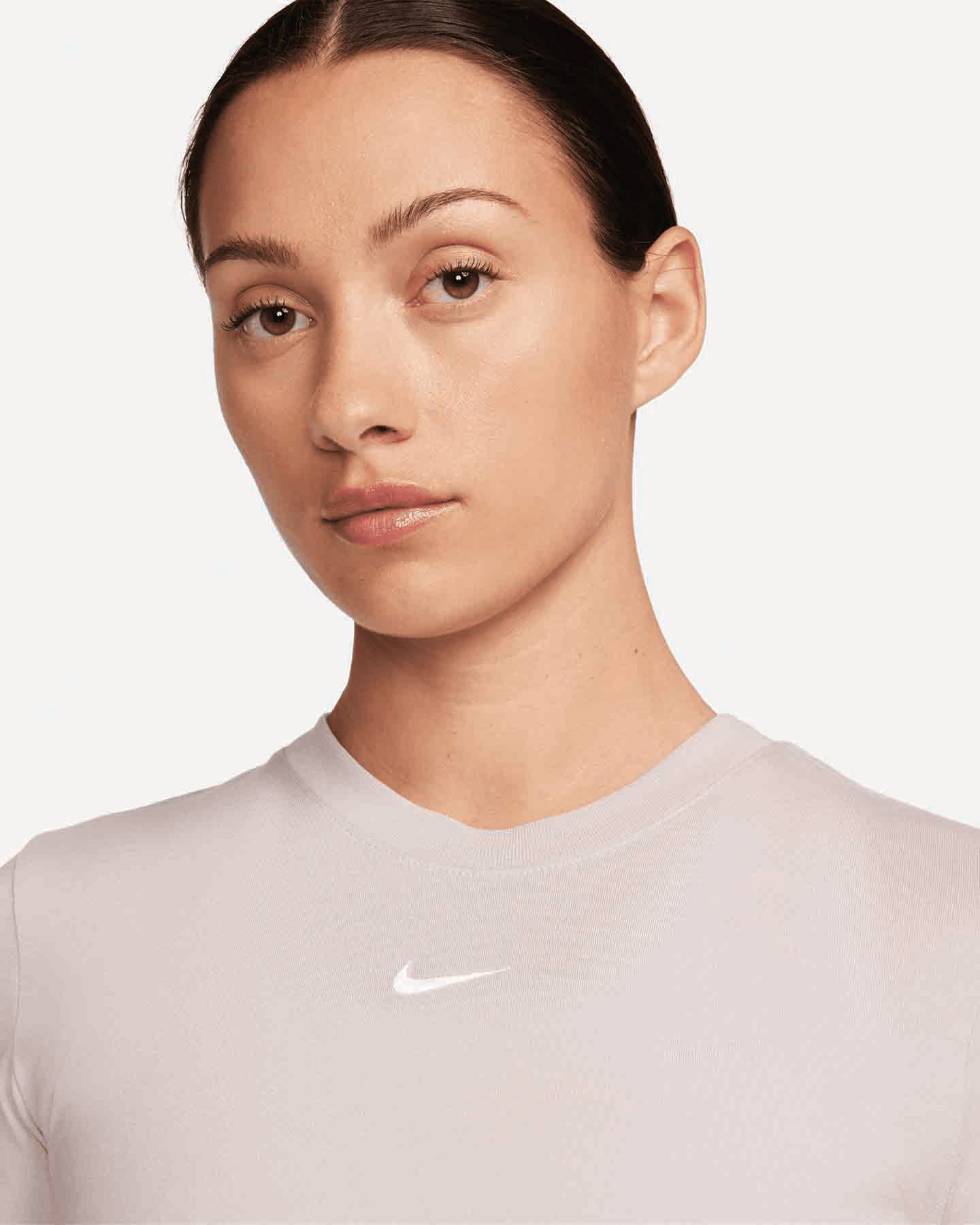 T-shirt NIKE CROP ESSENTIALS W - Lilla - 2 | Cisalfa Sport