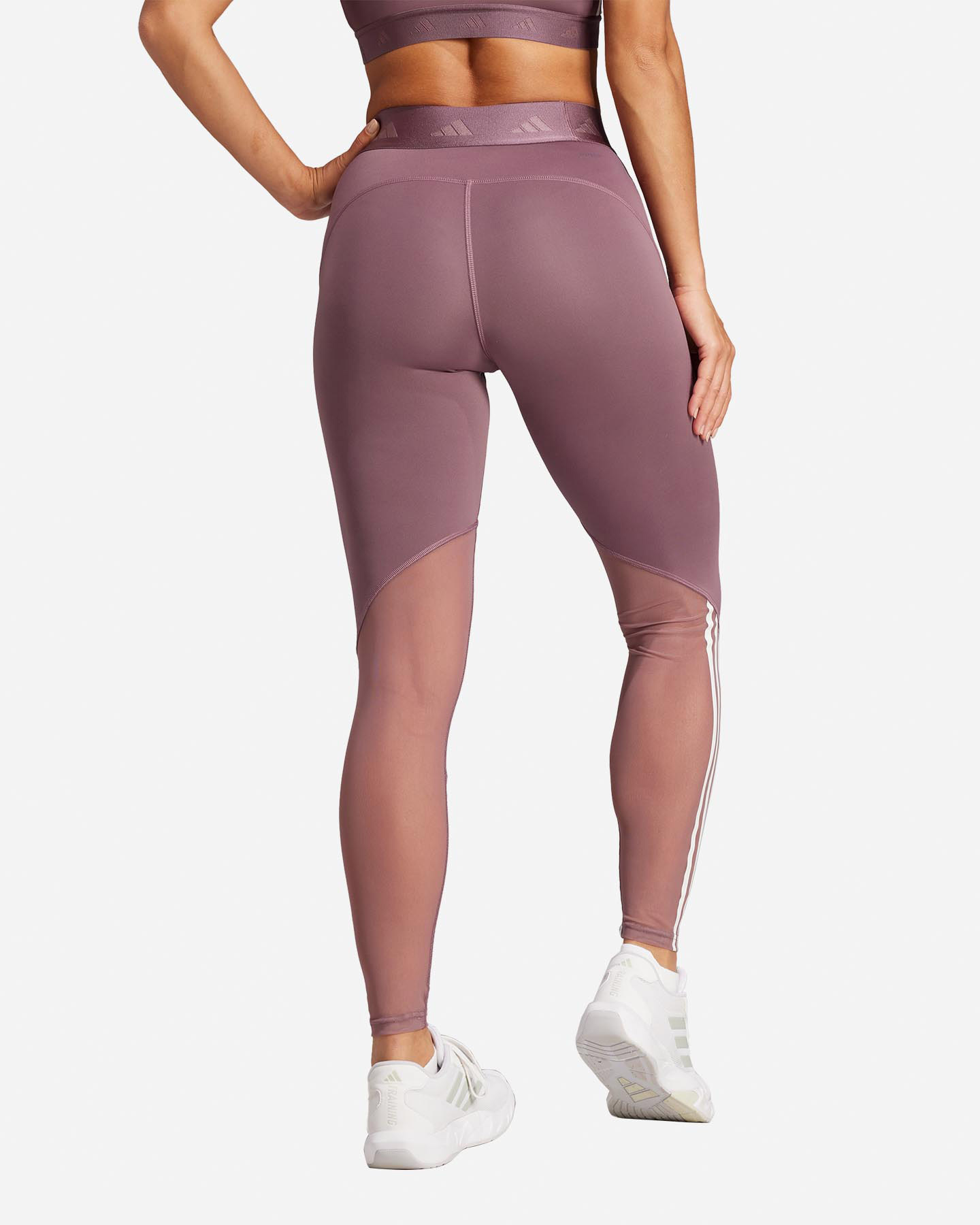 Leggings ADIDAS HYGLM 1/1 W - Viola - 2 | Cisalfa Sport
