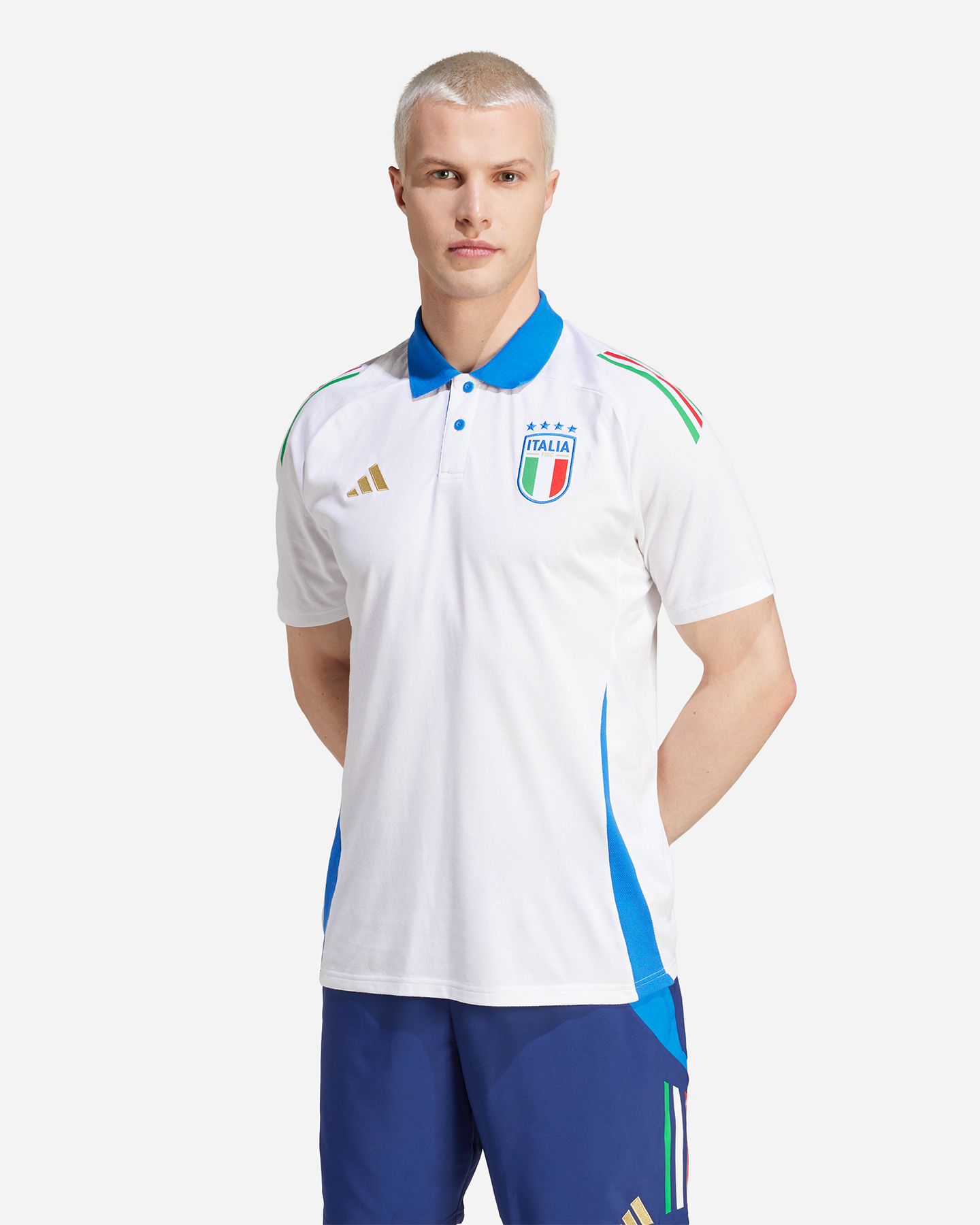 Abbigliamento calcio ufficiale ADIDAS ITALIA FIGC M - Bianco - 1 | Cisalfa Sport