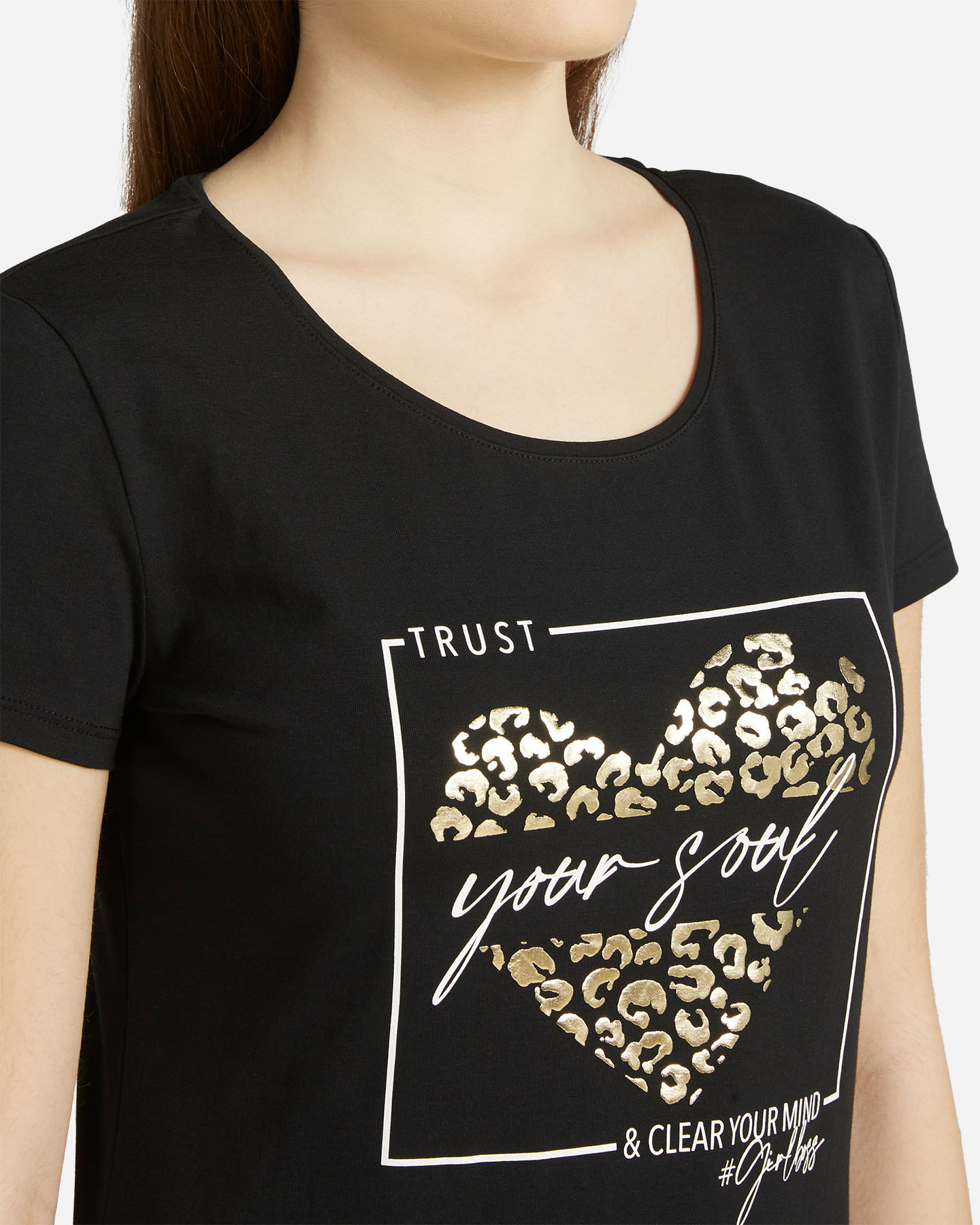 T-shirt DACK'S PRINTED W - Nero - 4 | Cisalfa Sport