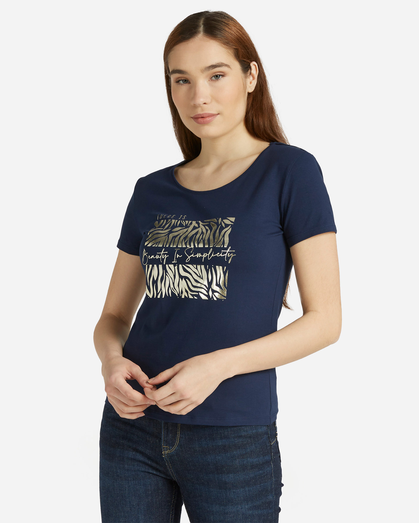 T-shirt DACK'S BASIC COLLECTION W - Blu - 0 | Cisalfa Sport